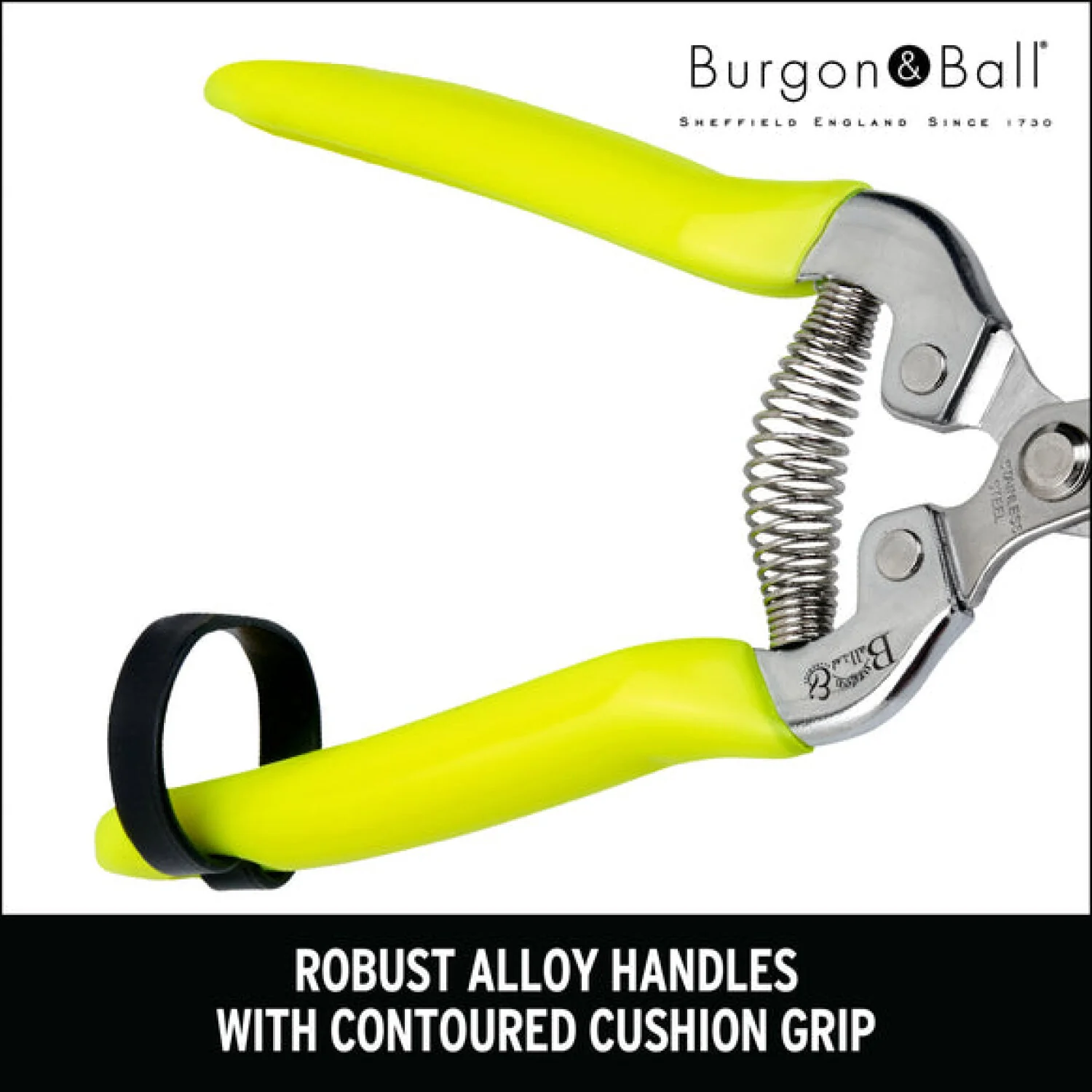 Corona GFB/FSYELL RHS® Florabrite Flower & Harvesting Snip Neon Yellow - Image 8