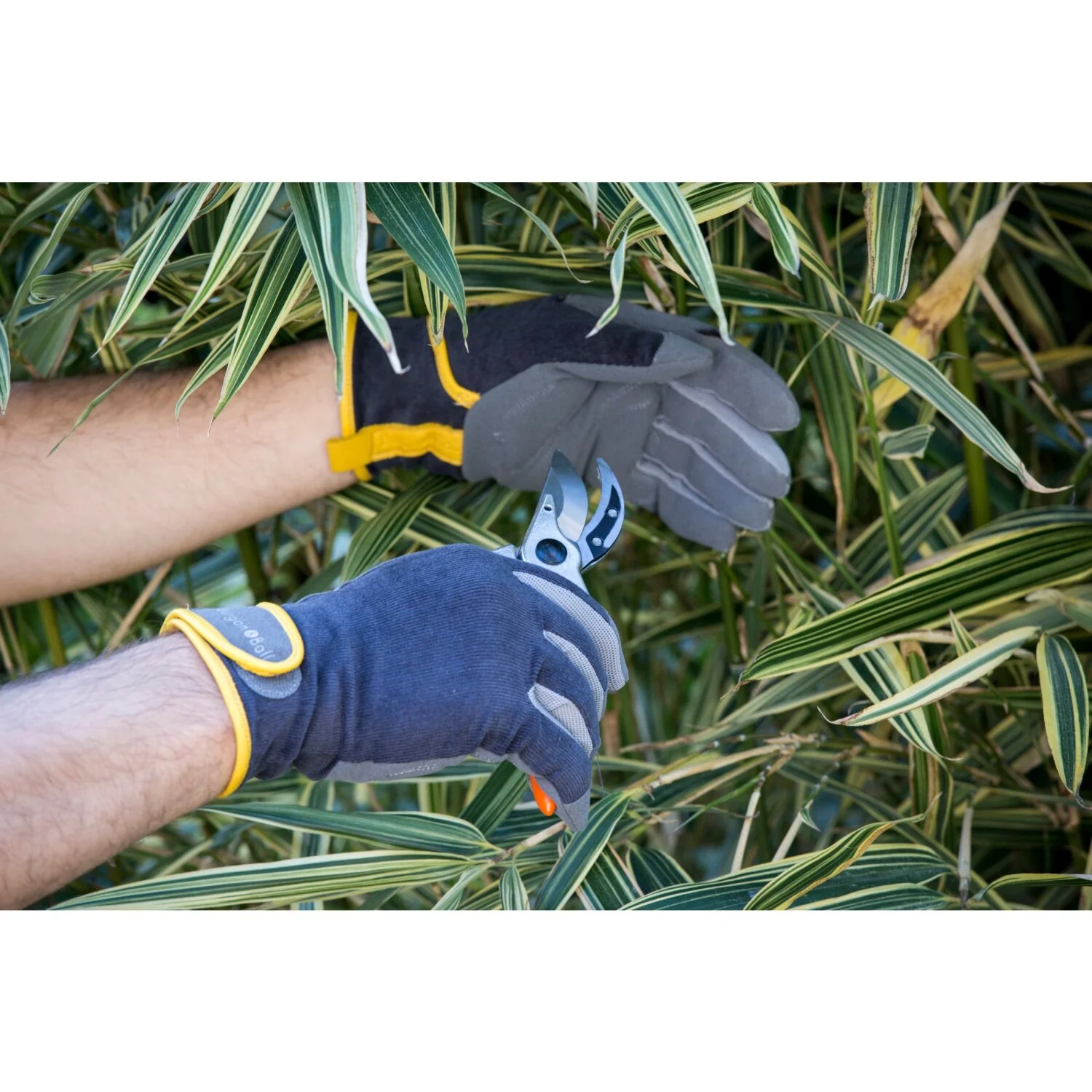 Corona GLO/GREYCORLXL Dig the Glove Garden Gloves, Grey Corduroy, Large/X-Large - Image 2