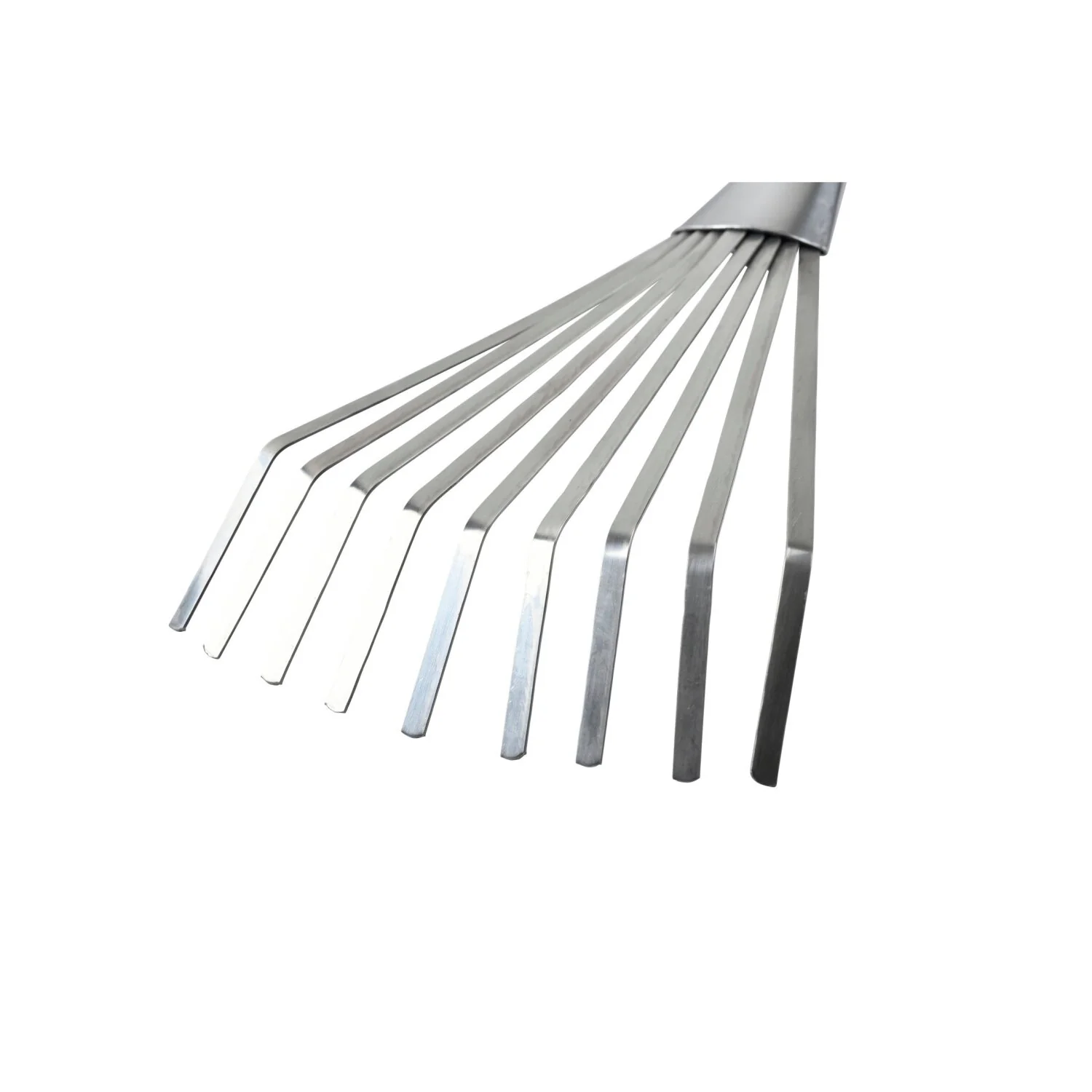 Corona GTH/SSRMHRHS Mid-Handled Stainless Steel Shrub Rake, Wood Grip, RHS Endorsed - Image 2