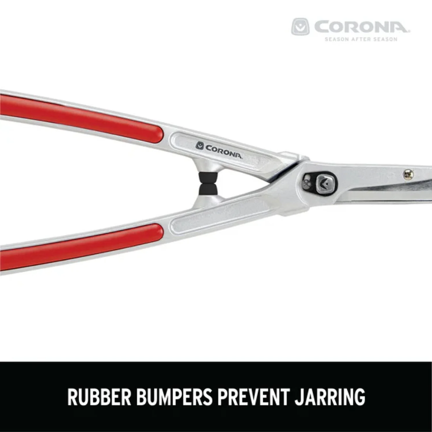 Corona HS15340CC PrecisionCUT Aluminum Hedge Shears 7-1/4 in. blades, 12-3/4 in. handles - Image 2