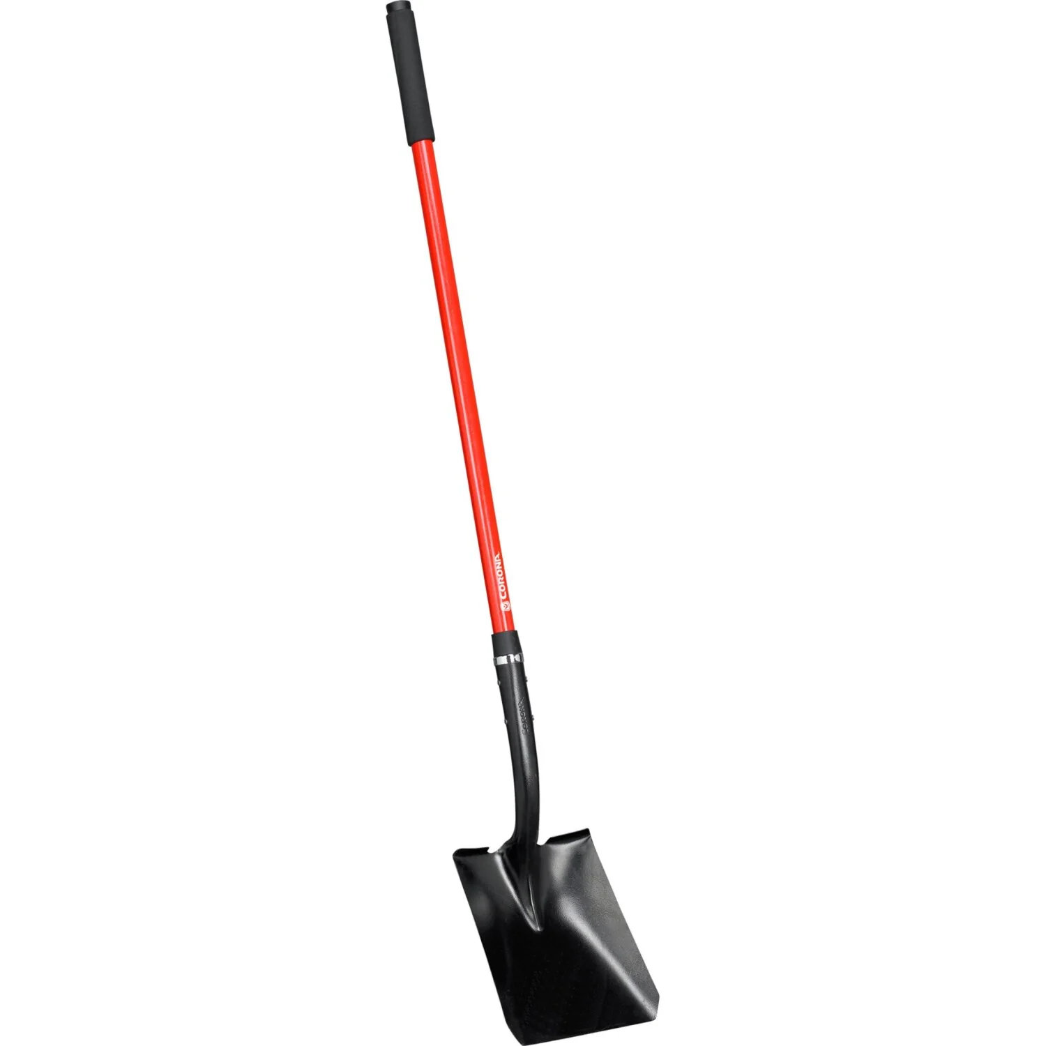Corona SS 27020 Square Point Shovel, 15-Gauge, 12. in Head, 48 in. Fiberglass Handle - Image 2