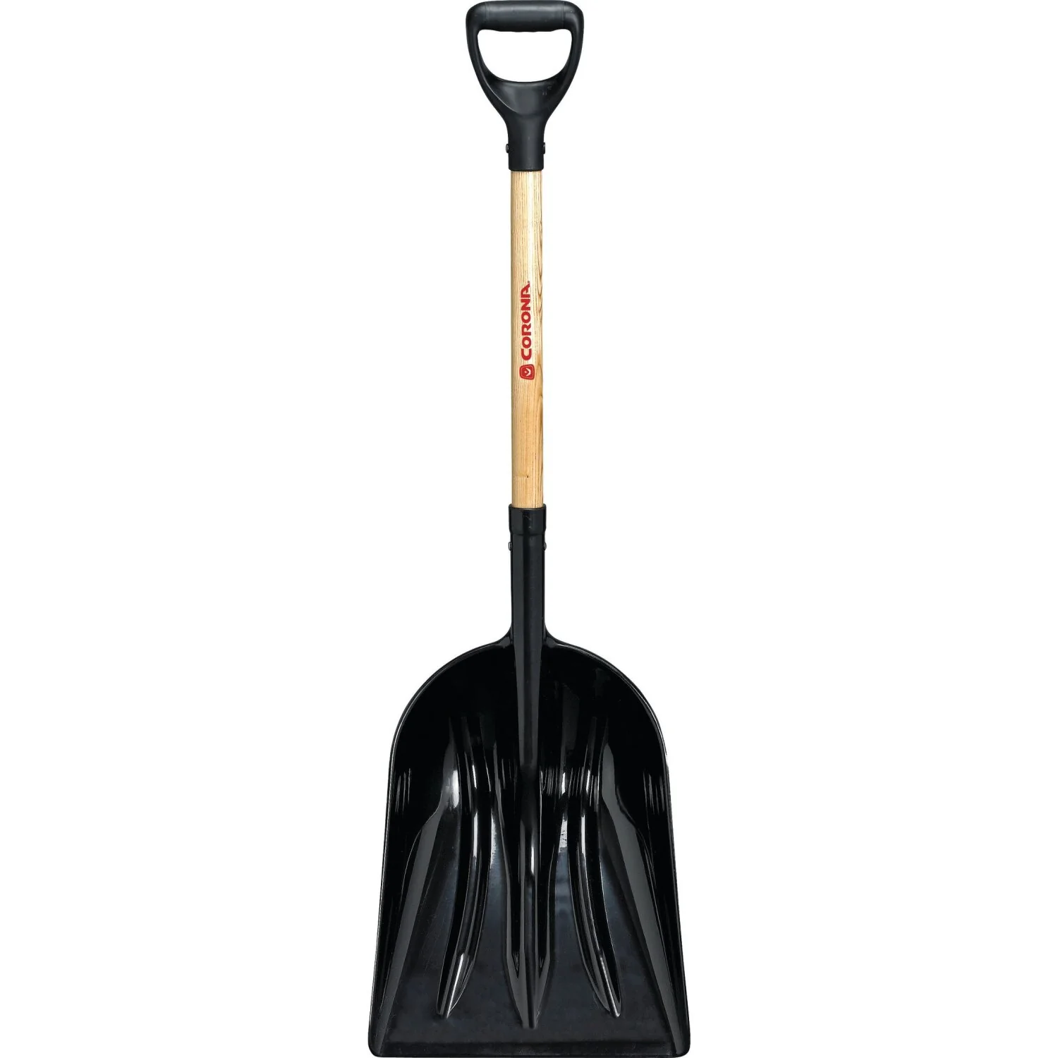 Corona SS 42011 #12 Plastic Western Scoop Shovel, 30 in. Wood D-Grip Handle - Image 2