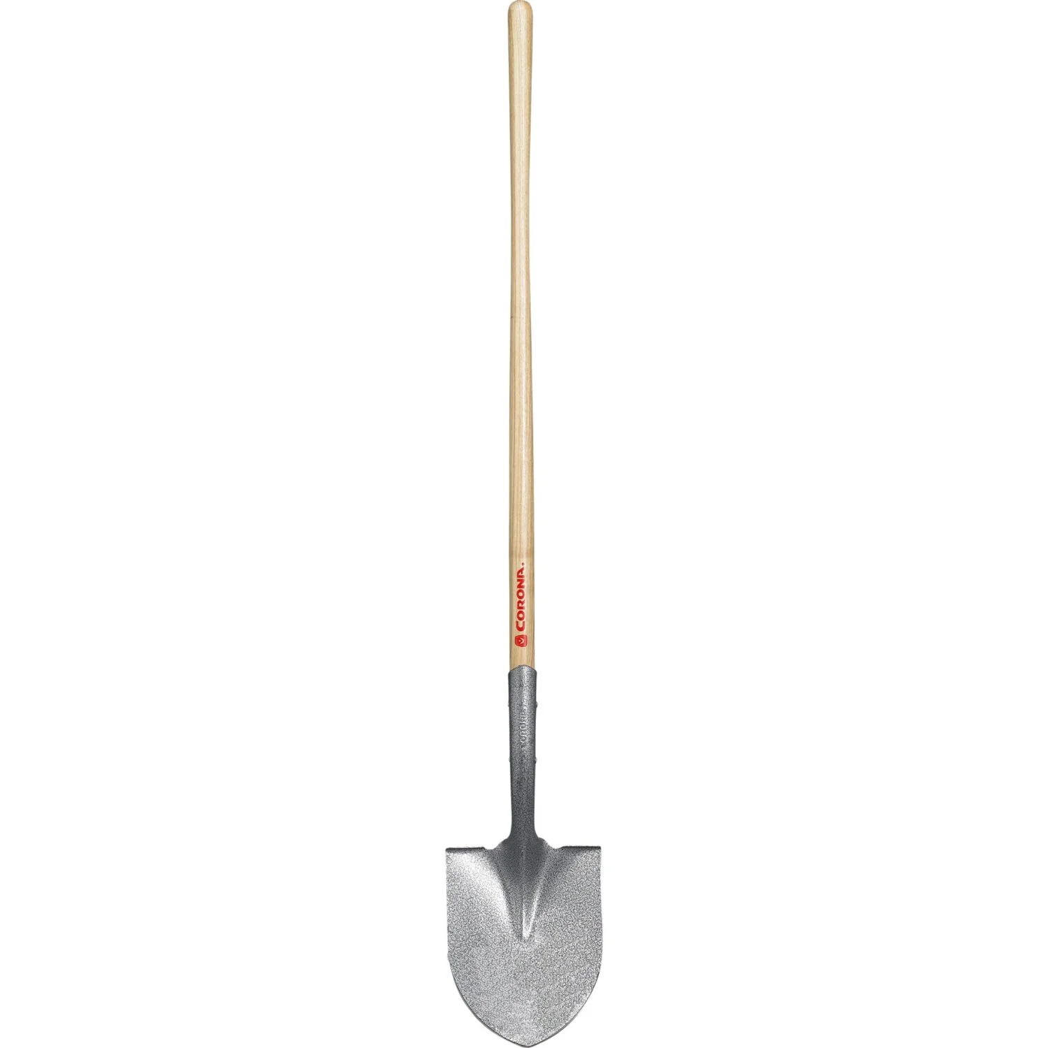 Corona SS 65000 Round Point Shovel, 14-Gauge, 12 in. Head, 48 in. Wood Handle - Image 5