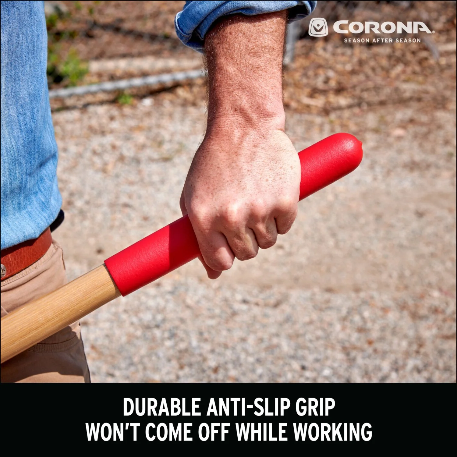 Corona SS16000 Boron Steel 14-Gauge Square Point Shovel, Hardwood Handle - Image 12
