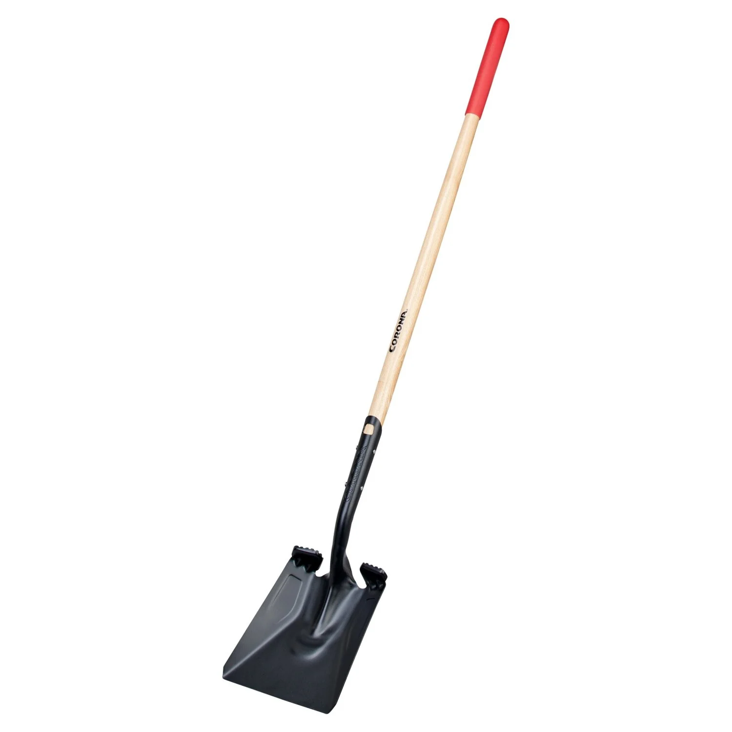 Corona SS16000 Boron Steel 14-Gauge Square Point Shovel, Hardwood Handle - Image 3