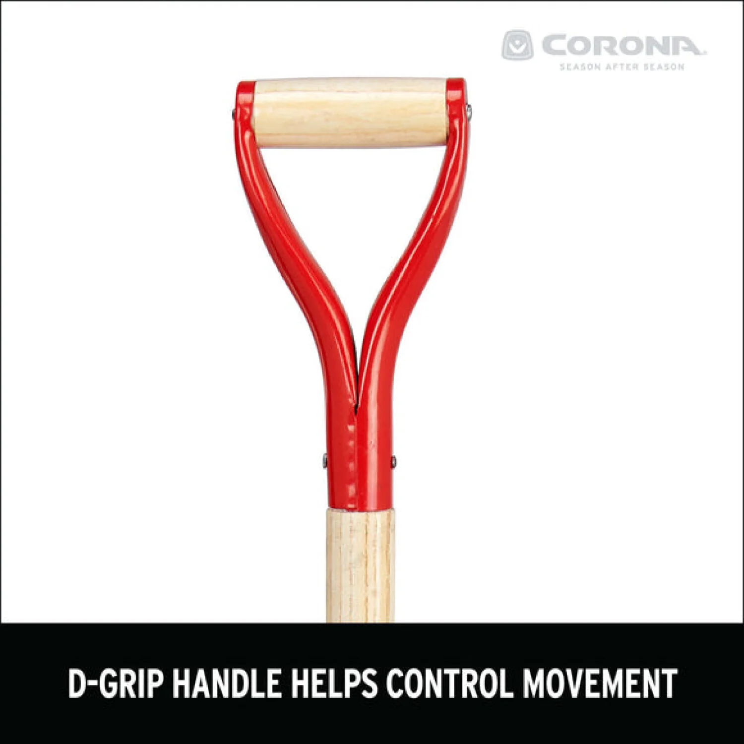 Corona SS16001 Square Point Hardwood D Grip Shovel, 14 Gauge - Image 11
