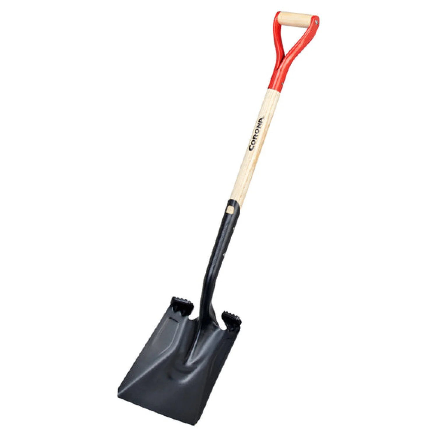 Corona SS16001 Square Point Hardwood D Grip Shovel, 14 Gauge - Image 6
