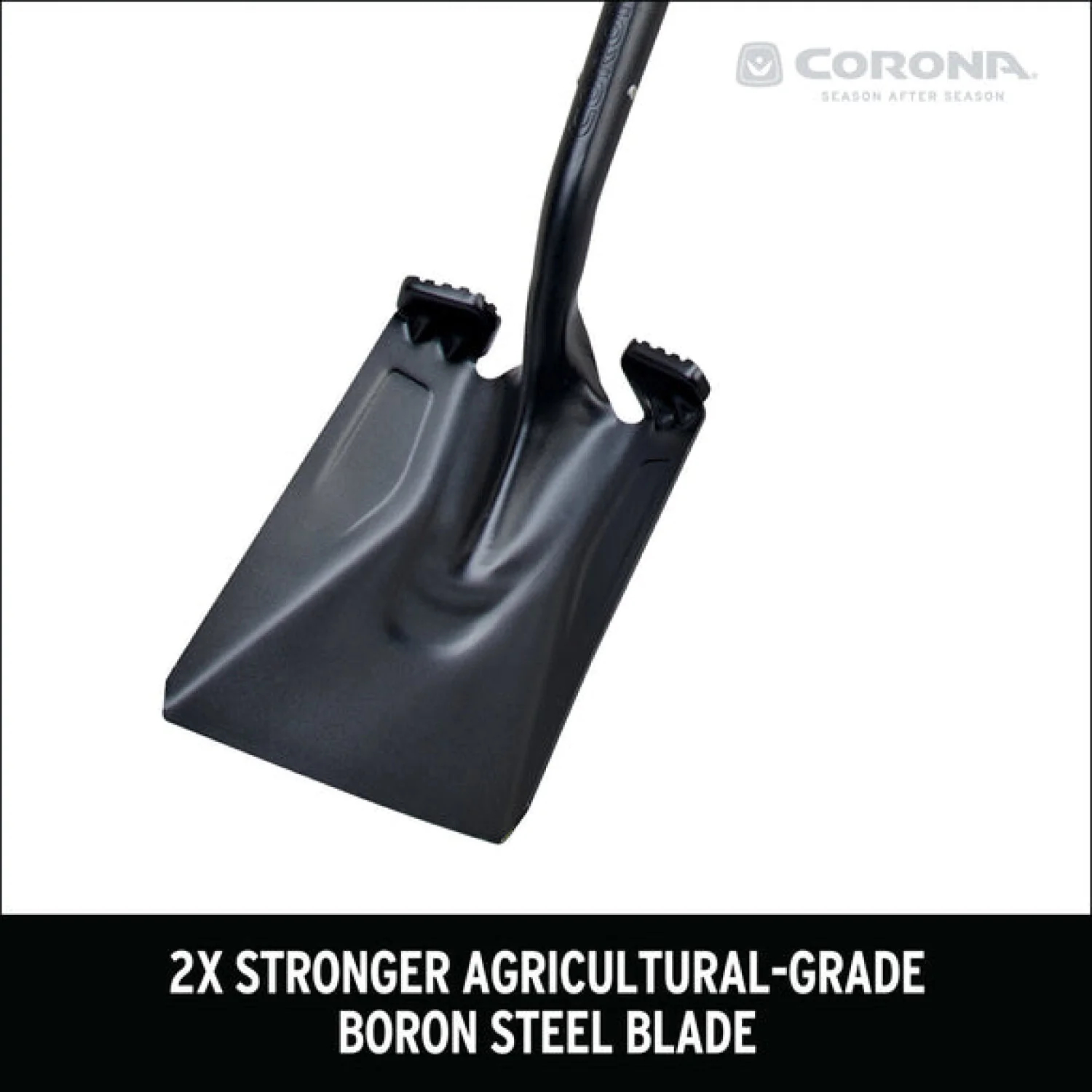 Corona SS16001 Square Point Hardwood D Grip Shovel, 14 Gauge - Image 7