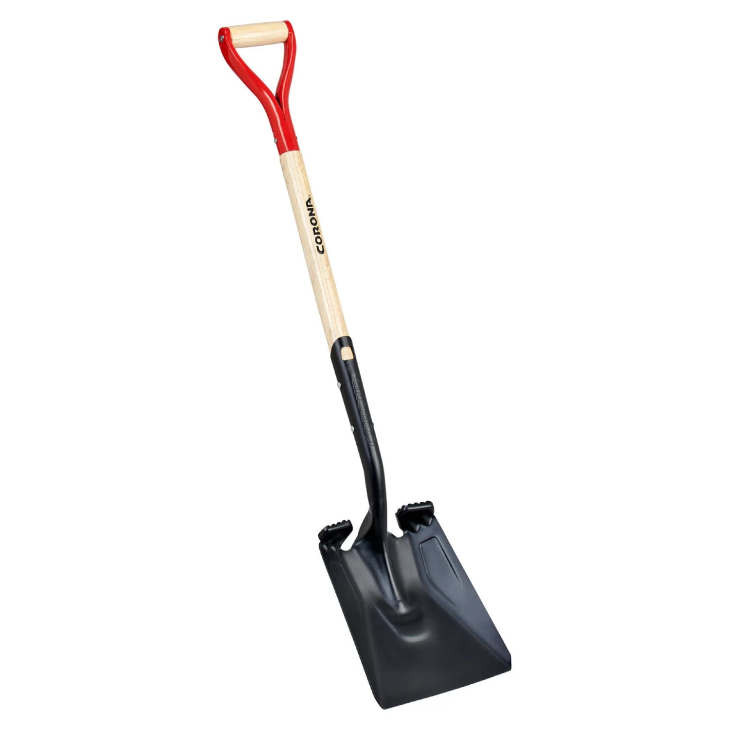 Corona SS16001 Square Point Hardwood D Grip Shovel, 14 Gauge - Image 8