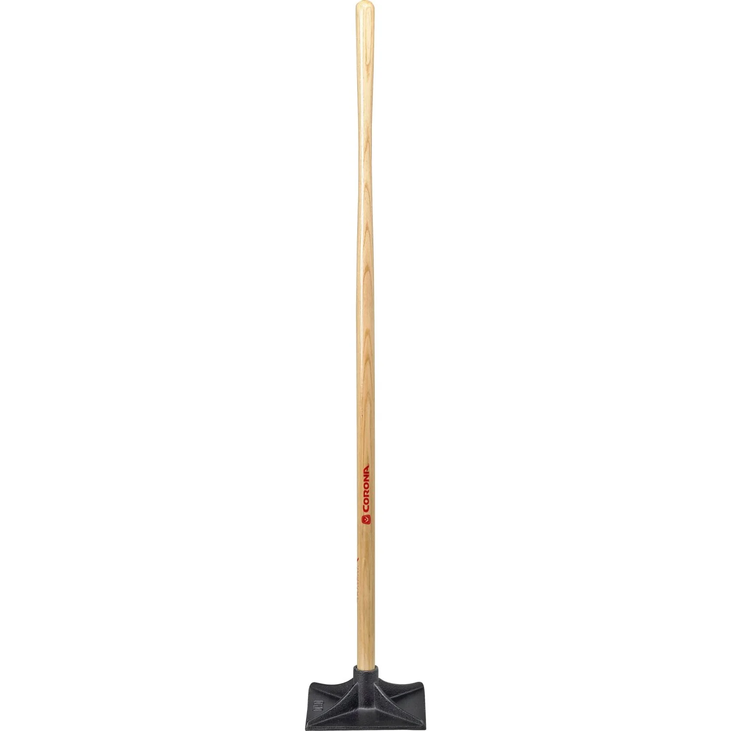 Corona UT 60053 Dirt Tamp, 10 in. x 10 in., 58 in. Ash Wood Handle
