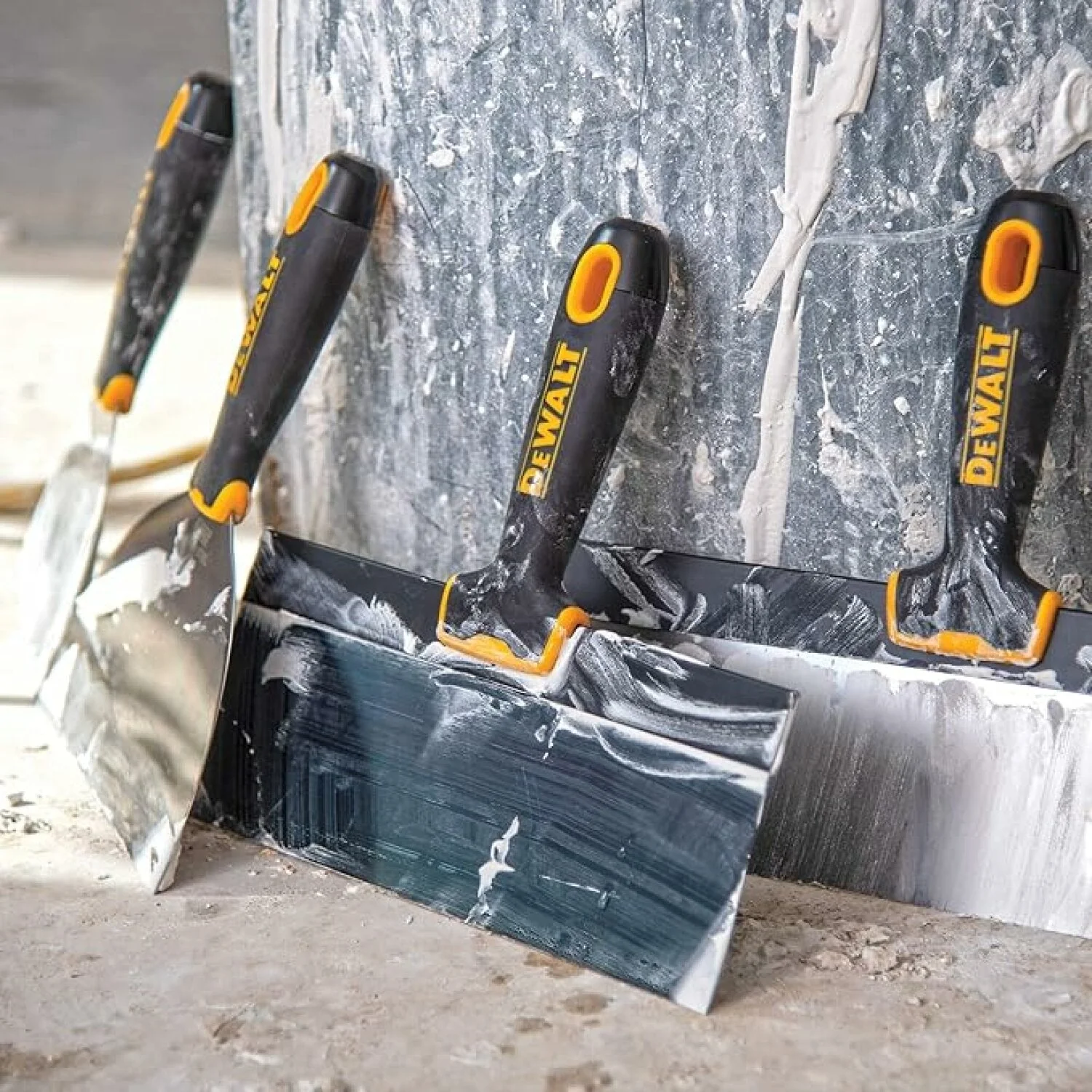 Dewalt DXTT-2-137 12 Inch Stainless Steel Taping Knife with Soft Grip Handle - Image 5