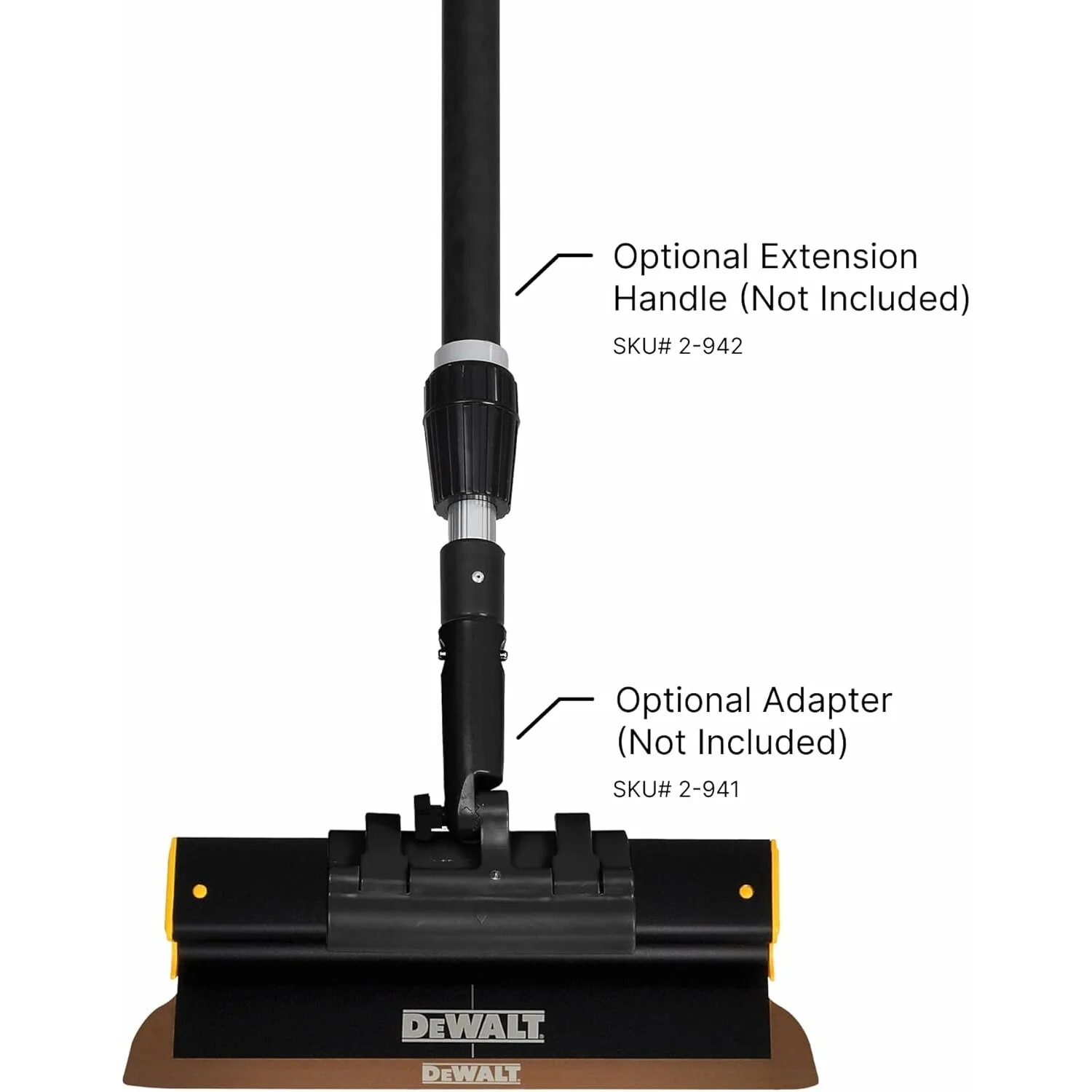 Dewalt DXTT-2-910 10 in. Skimming Blade - Aluminum Housing with 0.012 In. (0.3mm) Replaceable Stainless Steel Blade Insert - Image 3