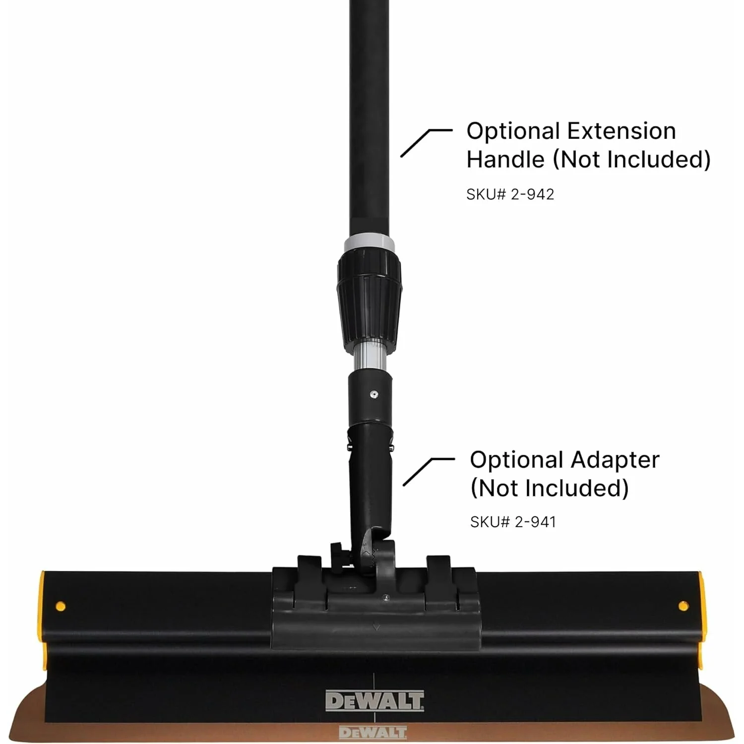 Dewalt DXTT-2-932 32 in. Skimming Blade - Aluminum Housing with 0.012 in. (0.3mm) Replaceable Stainless Steel Blade Insert - Image 3