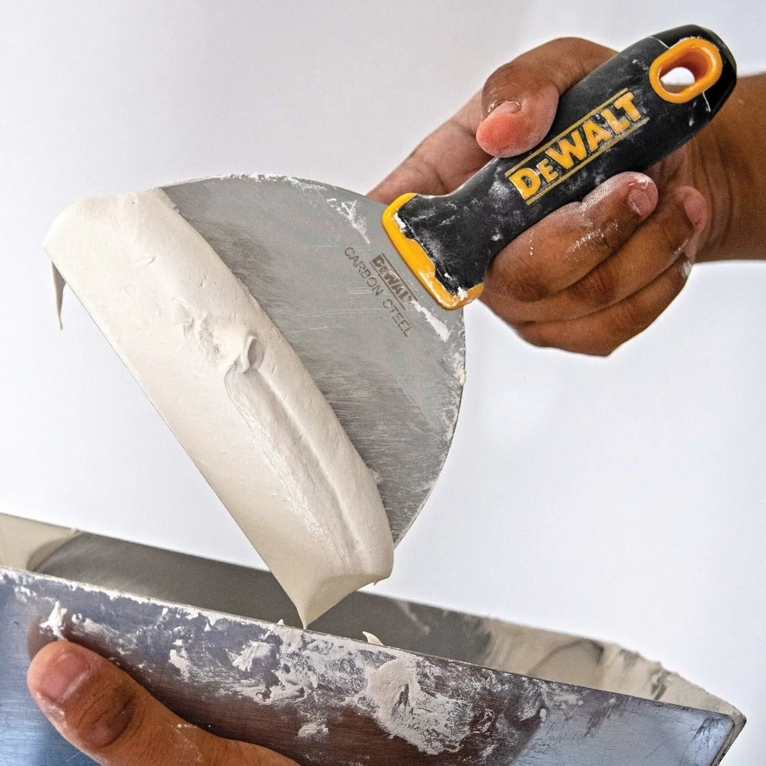 Dewalt DXTT-3-149 Deluxe Carbon Steel Joint Knife Set with Soft Grip Handles- 6 Pieces - Image 4