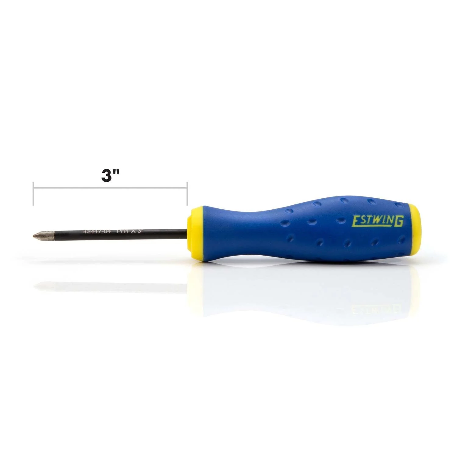 Estwing 42447-04 PH1 x 3-Inch Philips Magnetic Diamond Tip Screwdriver with Ergonomic Handle - Image 4