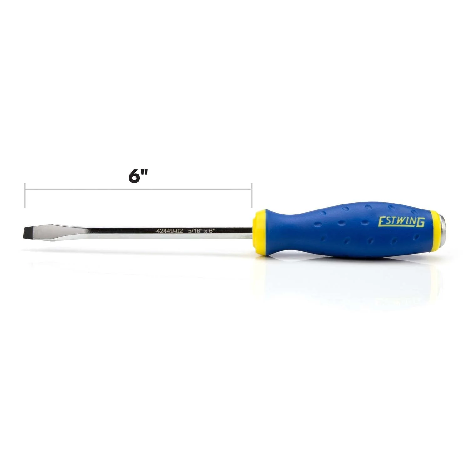 Estwing 42449-02 5/16-Inch x 6-Inch Slotted Heavy Duty Hex Shaft Demolition Screwdriver with Magnetic Tip - Image 5