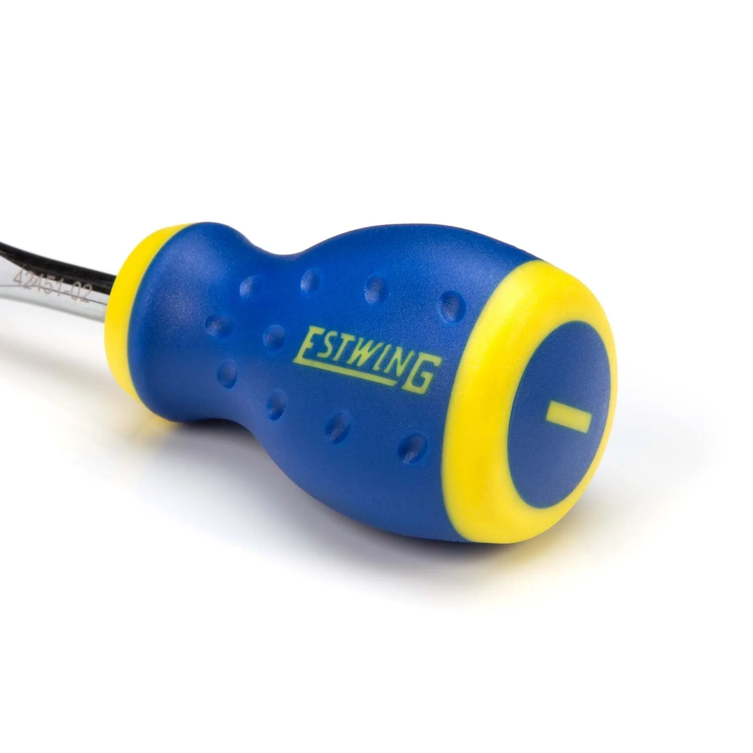 Estwing 42451-02 1/4-Inch x 1-3/4-Inch Magnetic Slotted Tip Stubby Screwdriver with Ergonomic Handle - Image 2