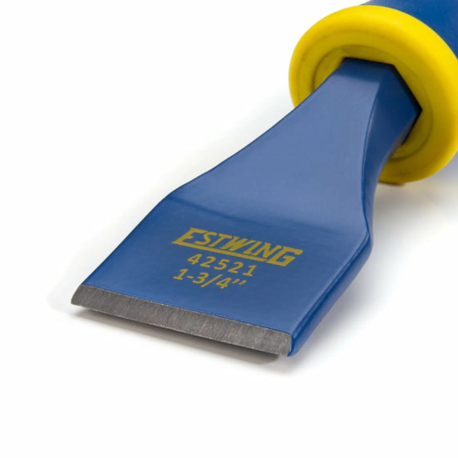 Estwing 42521 1-3/4-Inch Wide Masonry Chisel with Grip Guard - Image 2