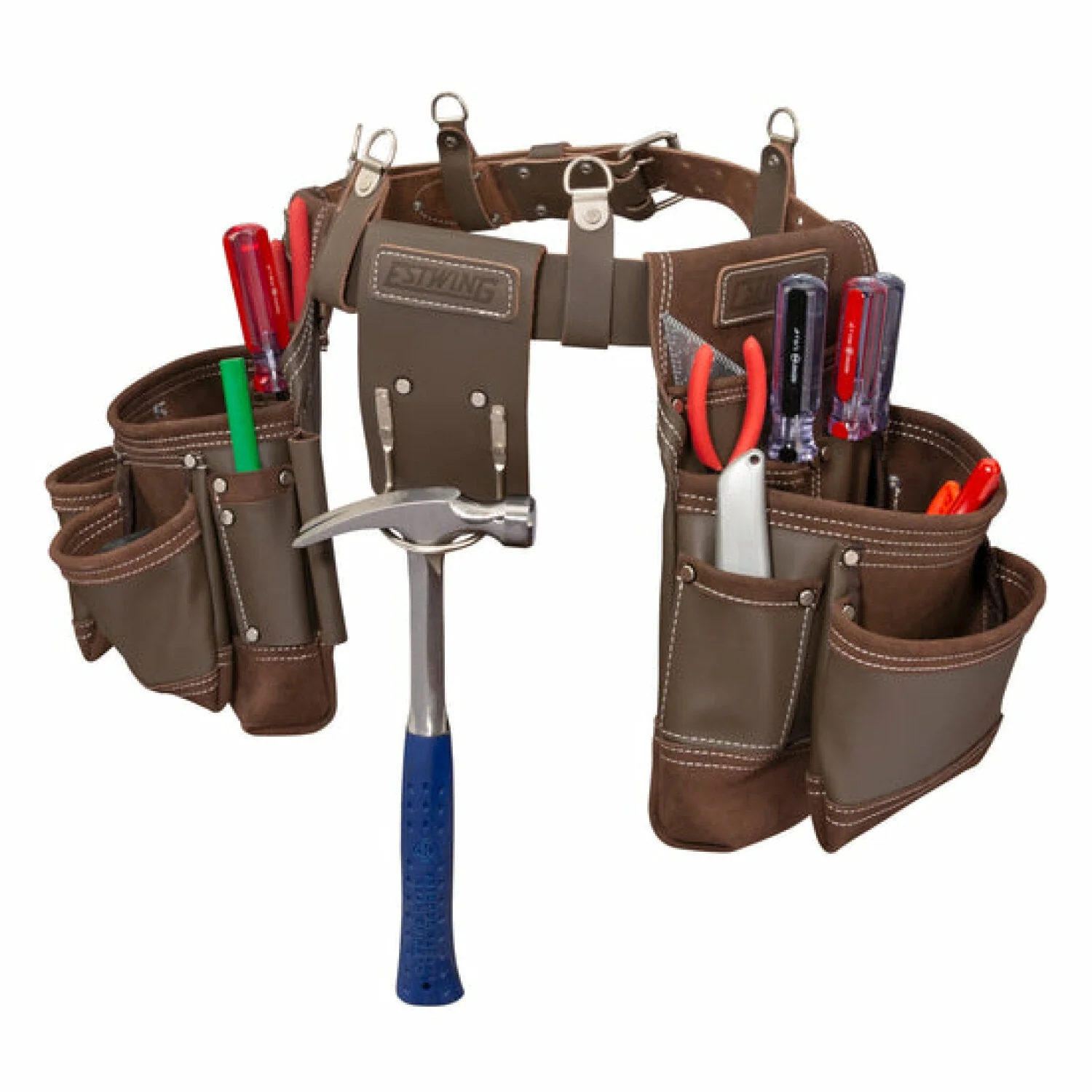 Estwing 94746 14 Pocket Leather Framer's Set - Image 2