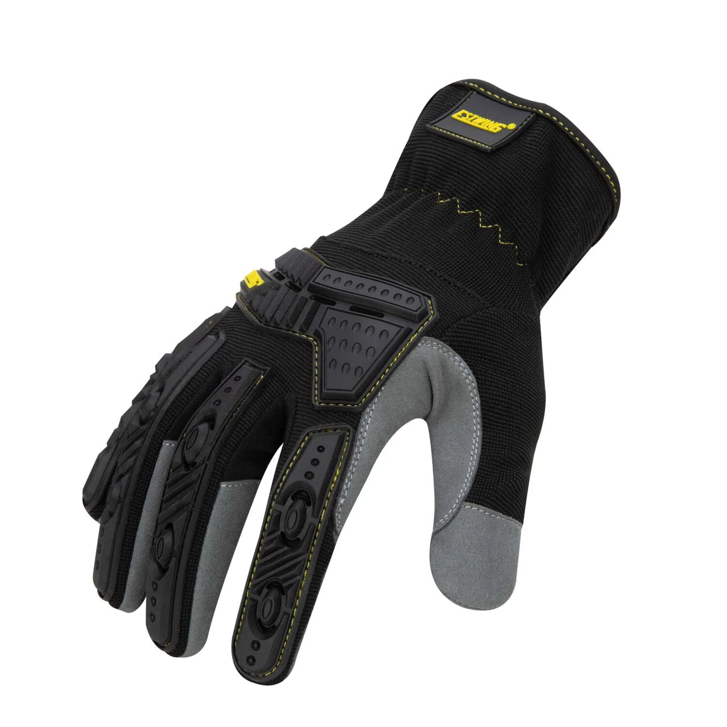Estwing EWIMPSC0509 Impact Speedcuff Gloves in Black and Gray, Medium - Image 6