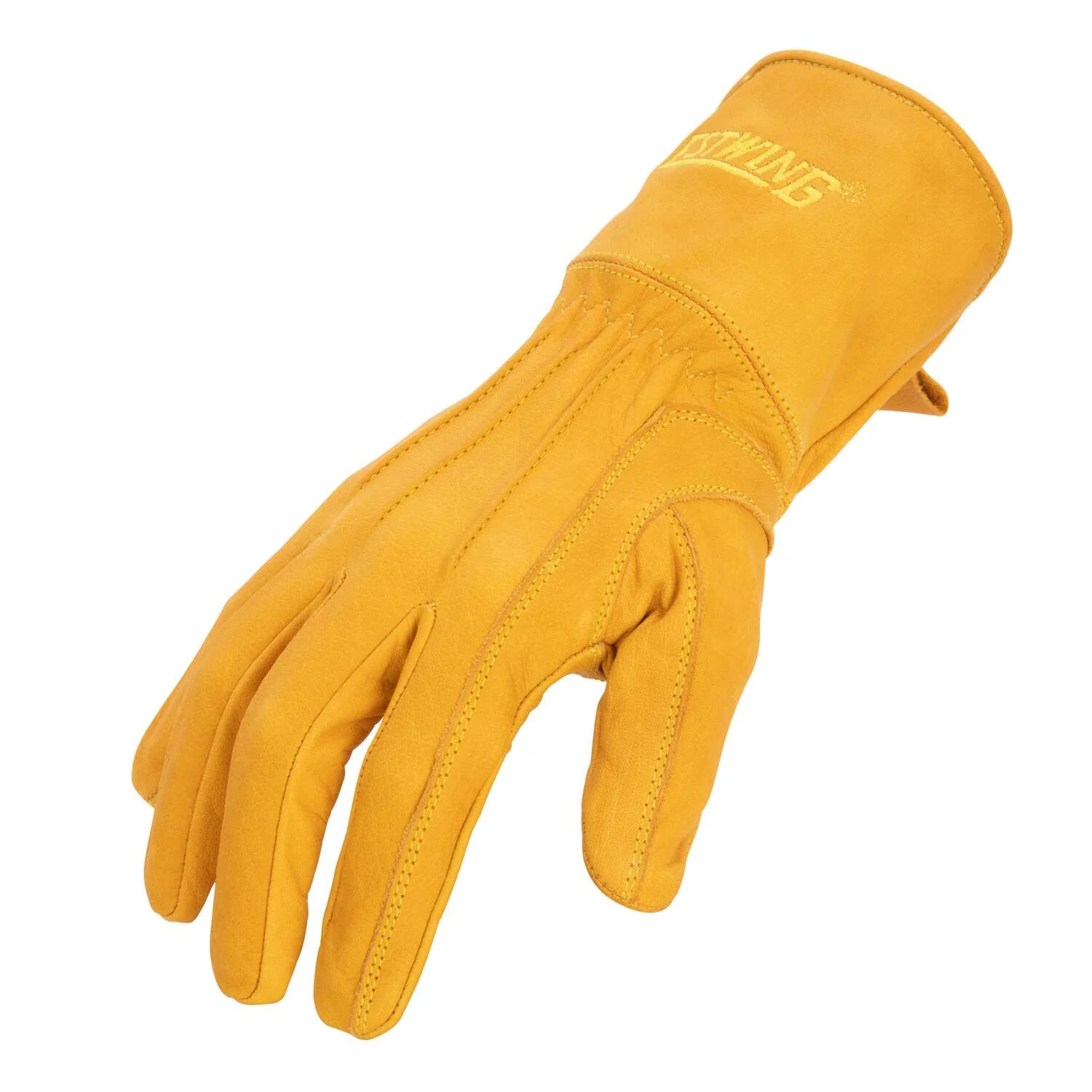 Estwing EWLD0810 Classic Leather Driver Work Glove in Russet Brown, Large - Image 4