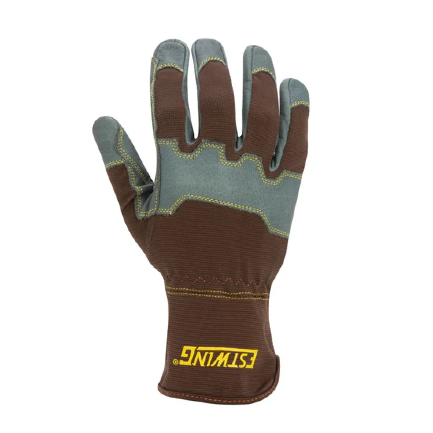 Estwing EWLP1008 Reinforced Knuckle Leather Palm Work Glove with Elastic Sewn Extended Cuff - Image 3
