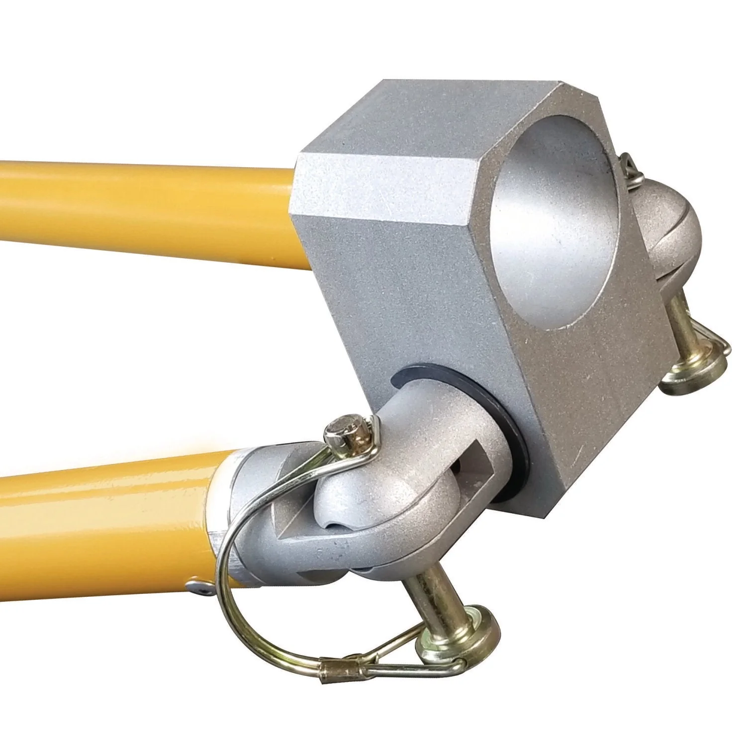 Gator Tools GF11416 12' x 1-1/2" x 3-1/2" Diamond XX Paving Screed Kit with Bracket, Out Riggers, & 3 Handles - Image 4