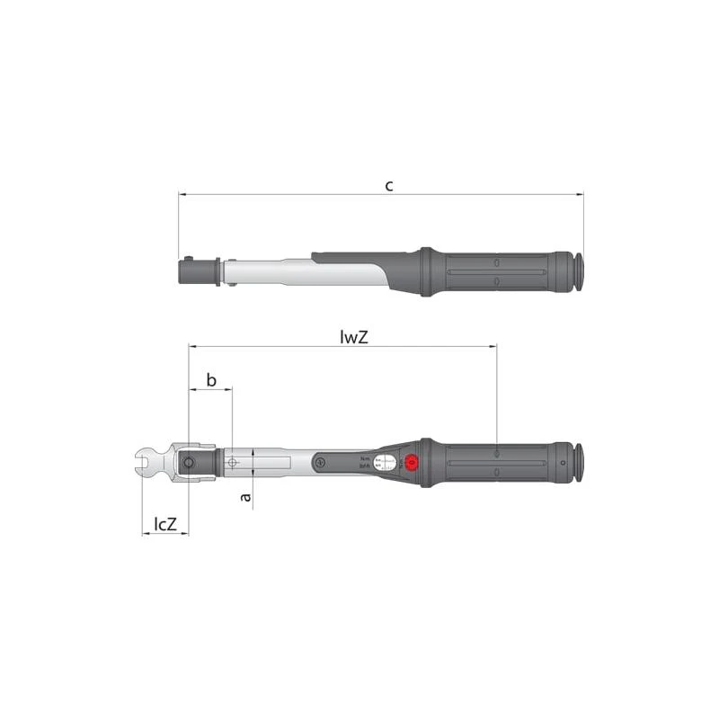 Gedore 1646168 Torque wrench TORCOFIX Z 16, 5-25 Nm - Image 3