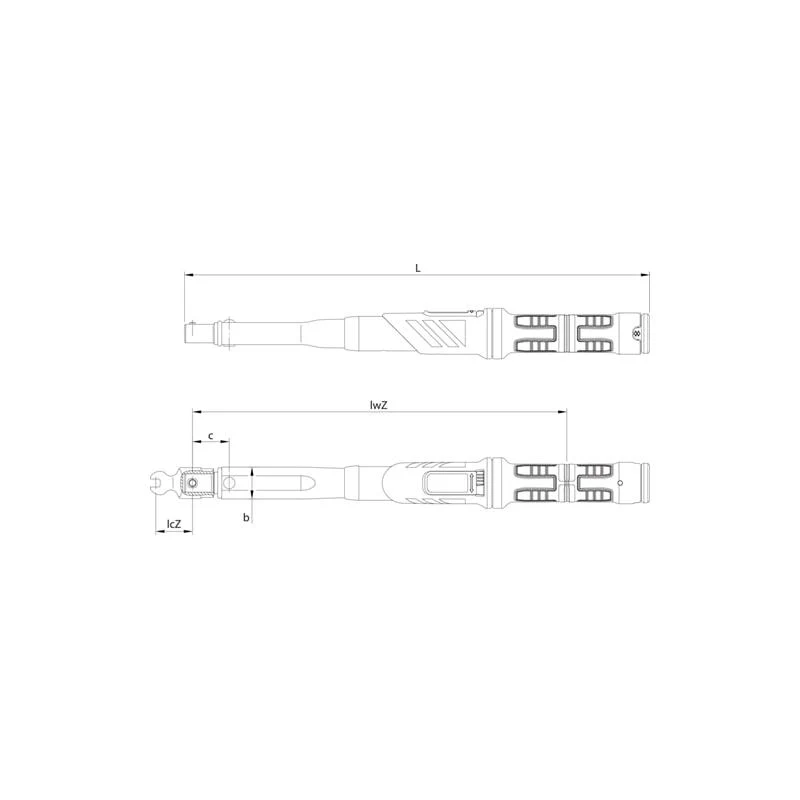 Gedore 2641518 Torque wrench DREMASTER Z 16, 20-100 Nm - Image 4