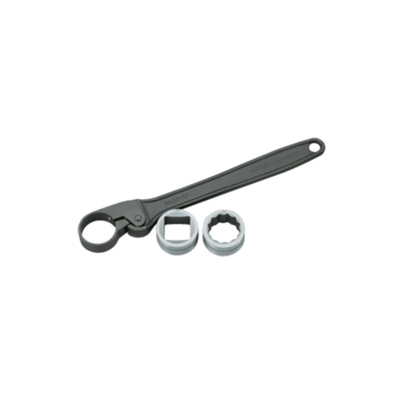 Gedore 6243140 31 K 8 Friction Ratchet Handle without Insert Ring, 8", 205 mm - Image 2
