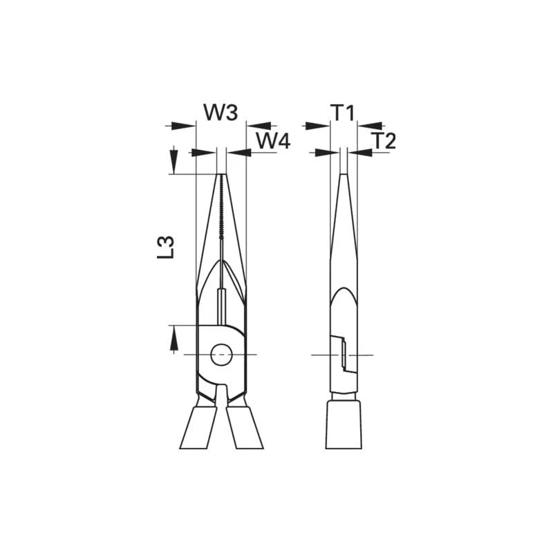 Gedore 6718860 Telephone pliers 140 mm - Image 3