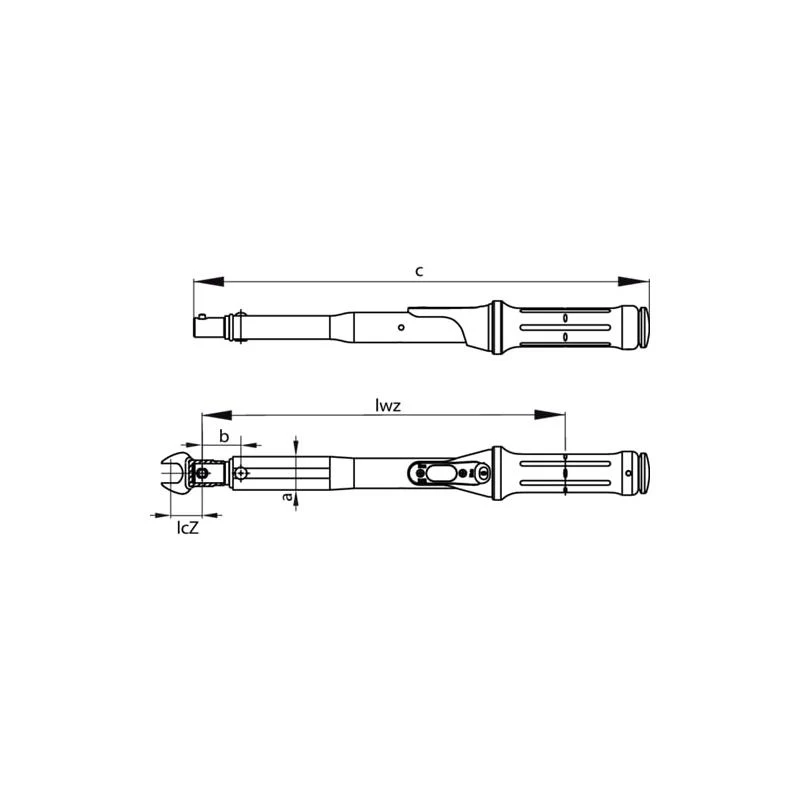 Gedore 7097270 Torque wrench TORCOFIX Z 16, 20-100 Nm - Image 5