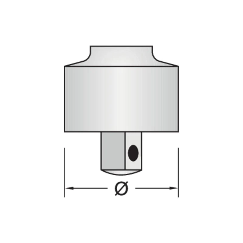 Gedore 7680490 Ratchet Head 1/4 Inch Clockwise - Image 2