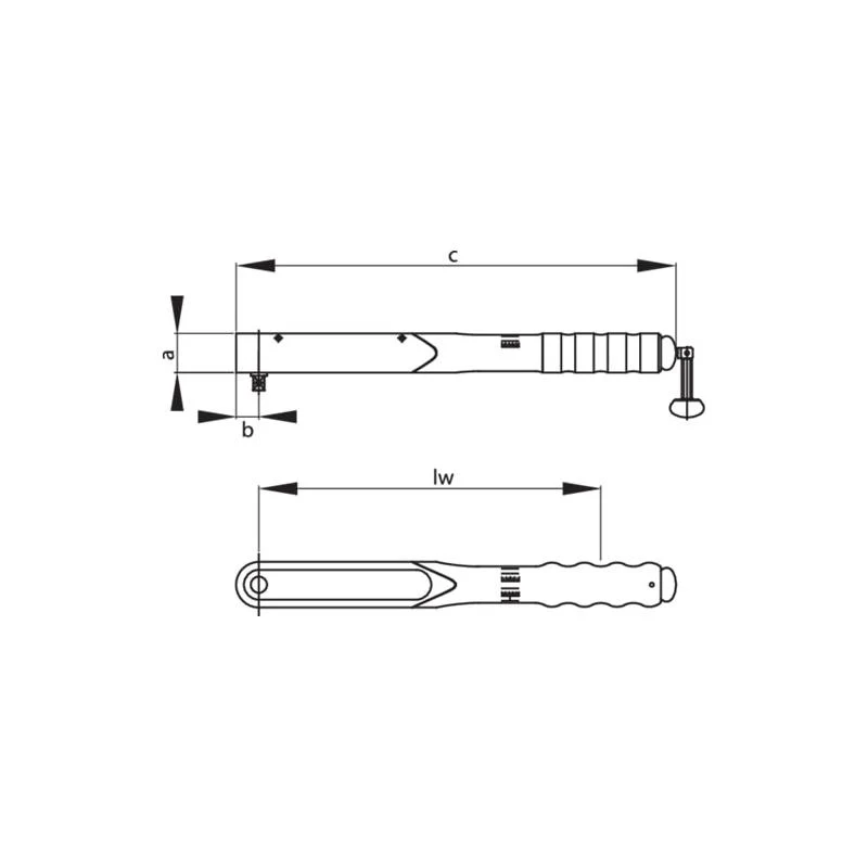 Gedore 7692070 Torque wrench DREMOMETER D in a sheet-metal case - Image 5