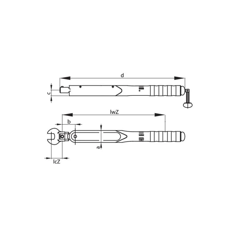 Gedore 7703610 Torque wrench DREMOMETER AZ 16Z 8-40 Nm - Image 5