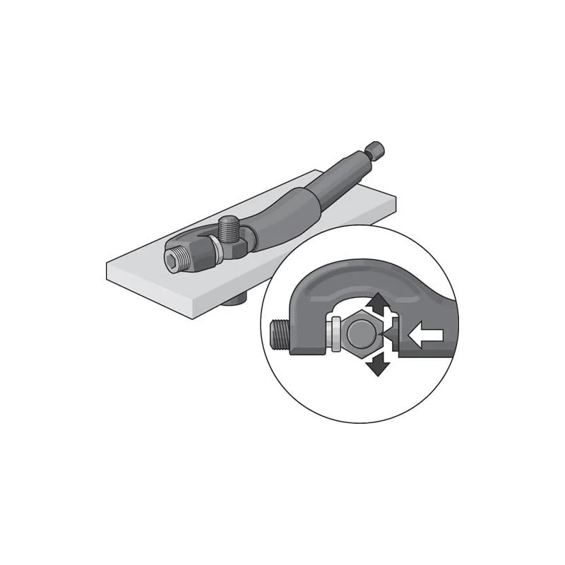 Gedore 8009530 Nut splitter, hydraulic 22-36 mm, M14-M24 - Image 4