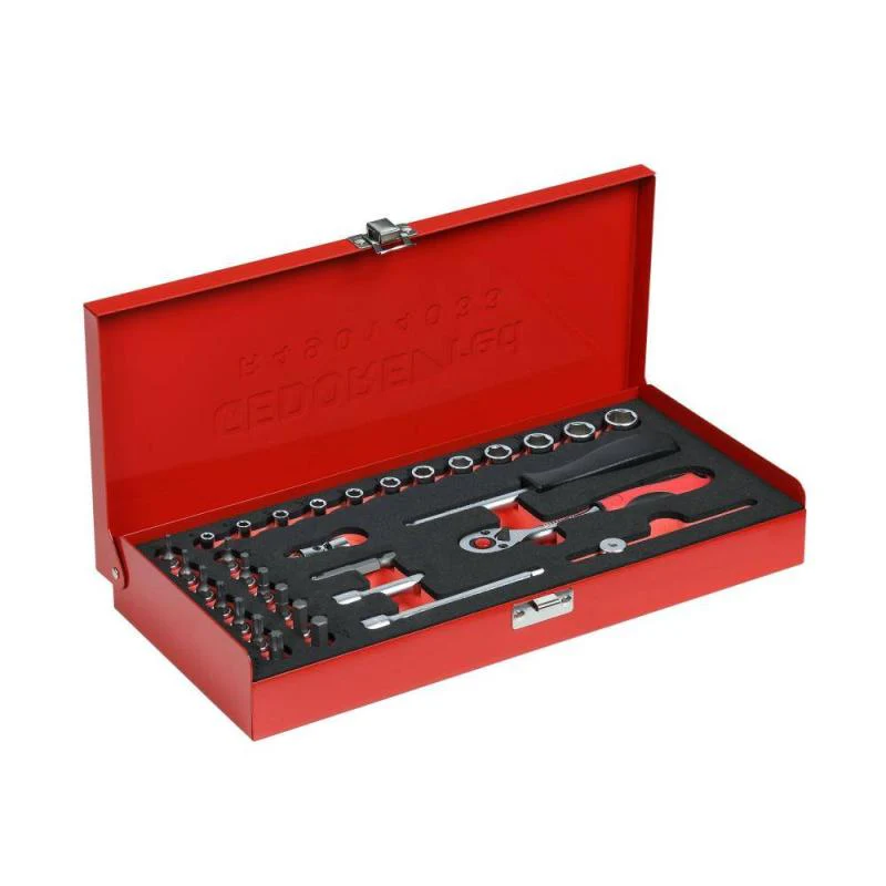 Gedore R49014033 Socket Set 1/4" Drive 4-13 mm 32 Pcs - Image 2