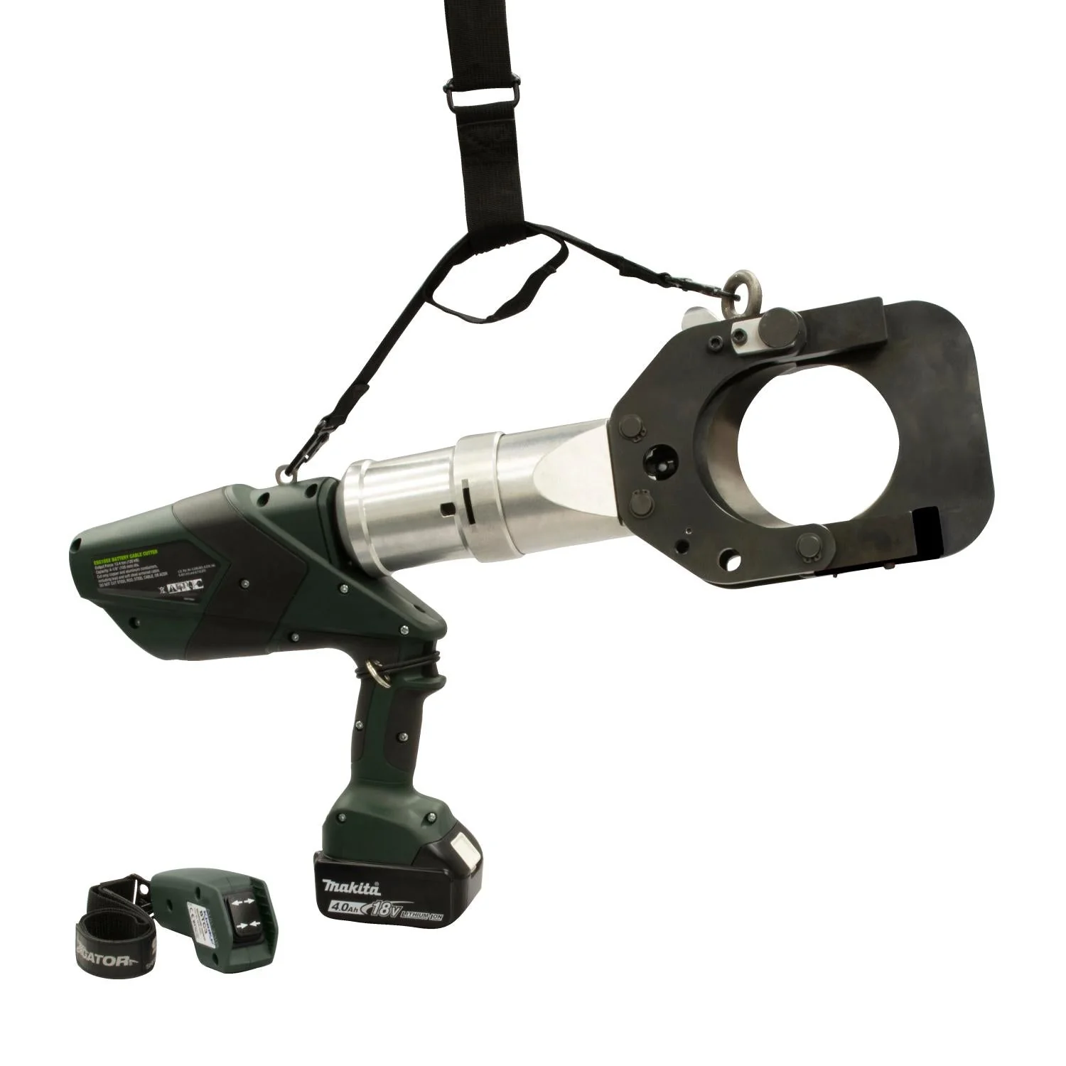 Greenlee ESG105LXR22 Gator Guillotine Remote Cable Cutter, 105 mm, 230V Charger - Image 2