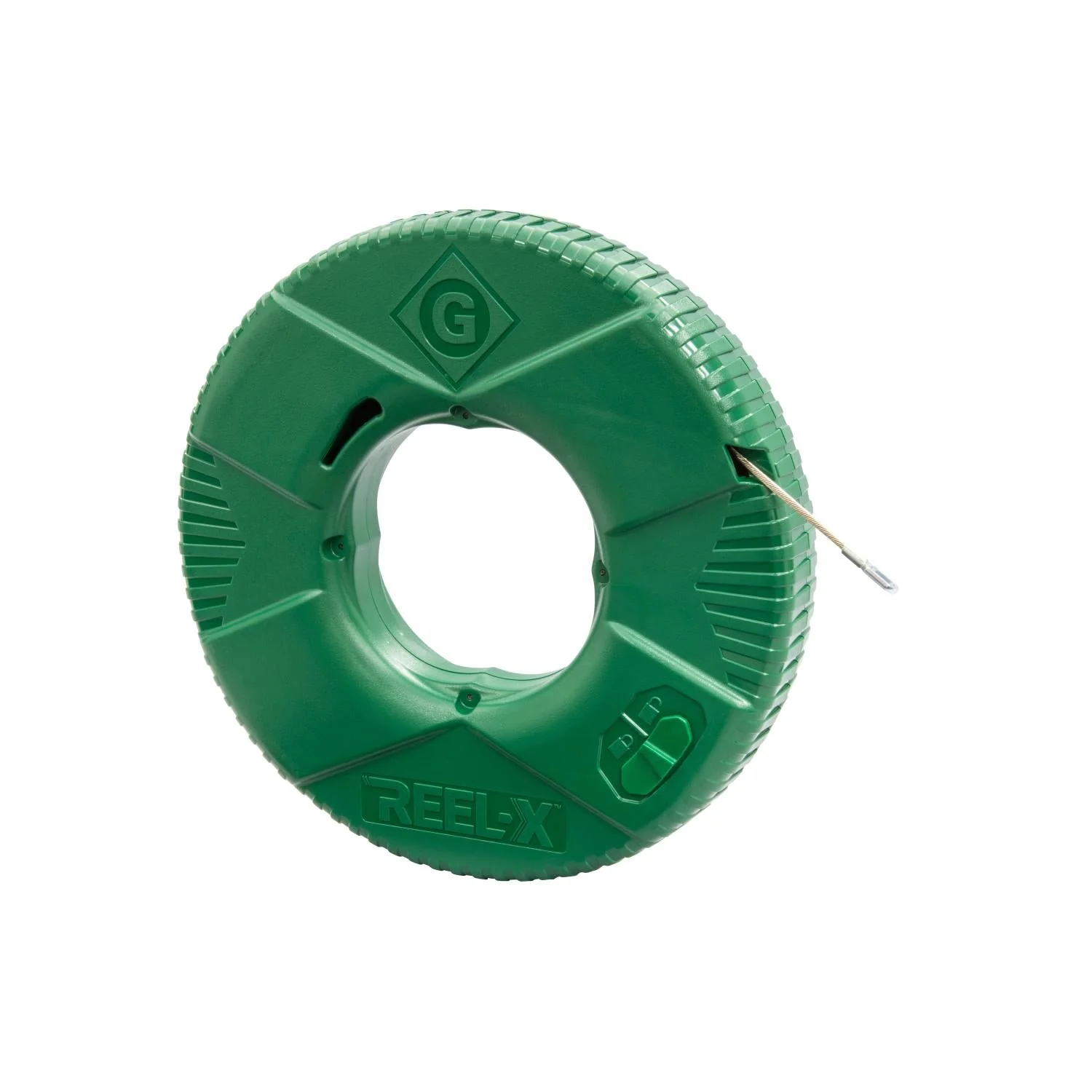 Greenlee FTXS-125BP 125' REEL-X 1/8" Steel Fish Tape (Bulk Pack) - Image 2