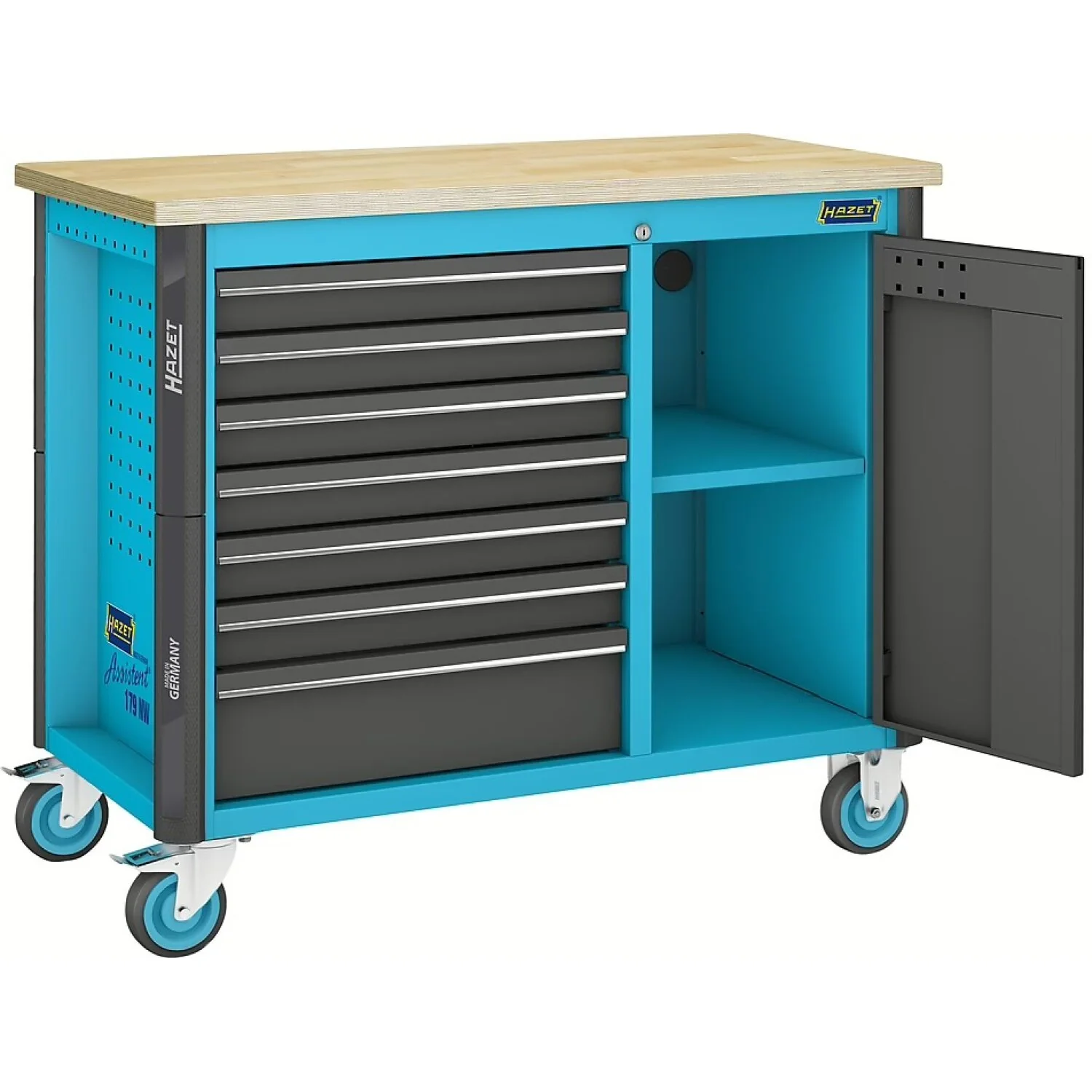 Hazet 179NW-7/228 Work Bench ∙ Mobile Assistent 179NW ∙ Assortment - Image 3