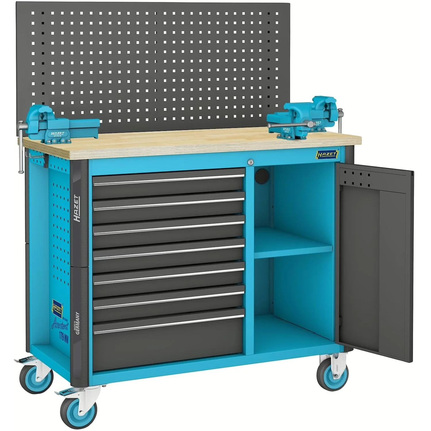 Hazet 179NW-8 Work bench ∙ mobile Assortment  179NW ∙ single - Image 7