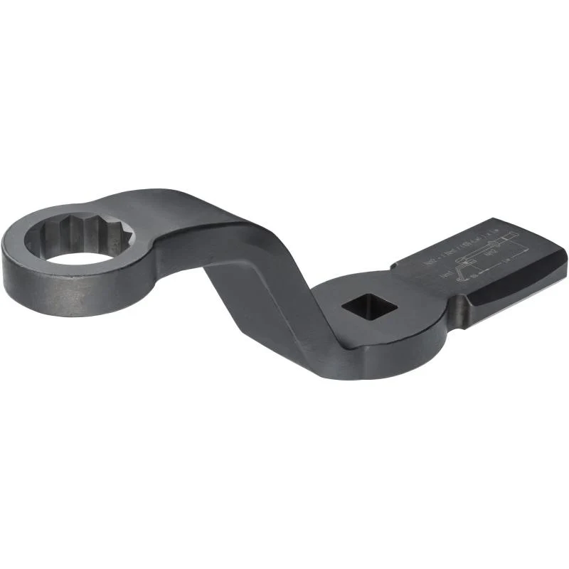 Hazet 2872FS-24 Box-End Wrench - Striking Face Pattern with 2 Striking Faces, 12-Point - Image 3