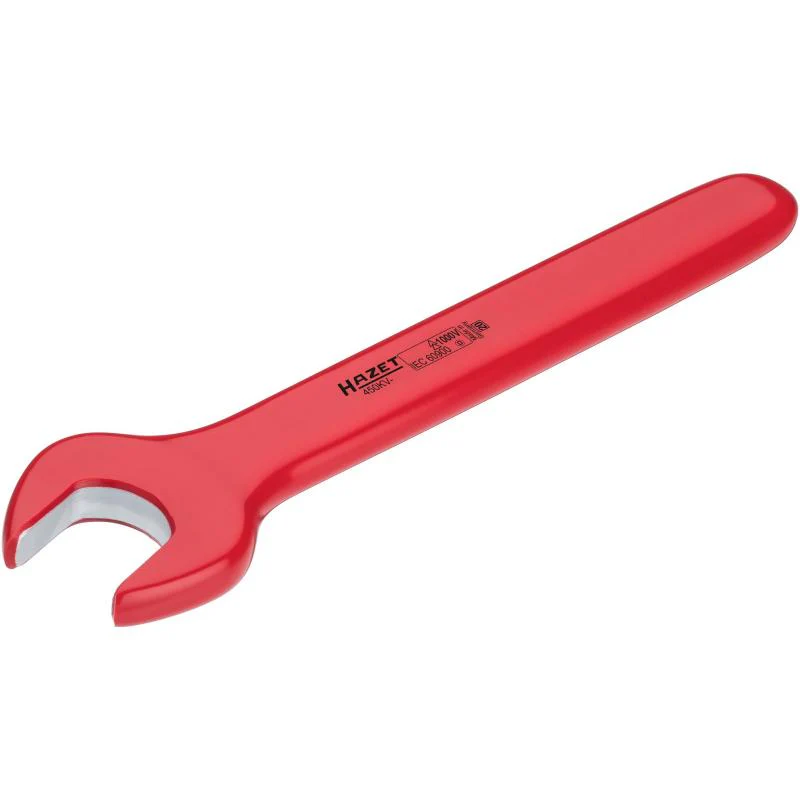 Hazet 450KV-9 Single Open-End Wrench with Protective Insulation, 9mm - Image 2