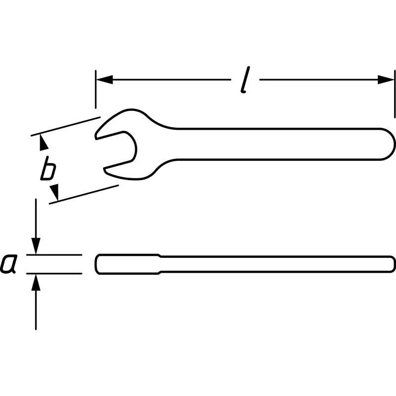 Hazet 450KV-9 Single Open-End Wrench with Protective Insulation, 9mm - Image 3
