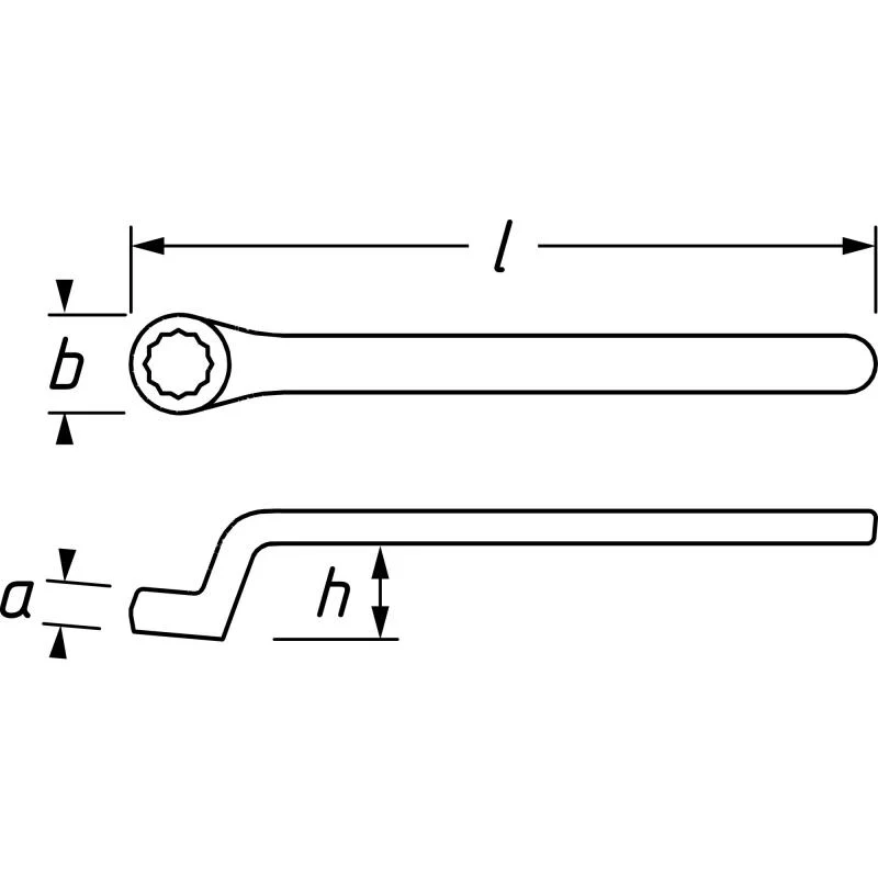 Hazet 630KV-32 Single Box-End Wrench with Protective Insulation, 12-Point, 30mm - Image 3