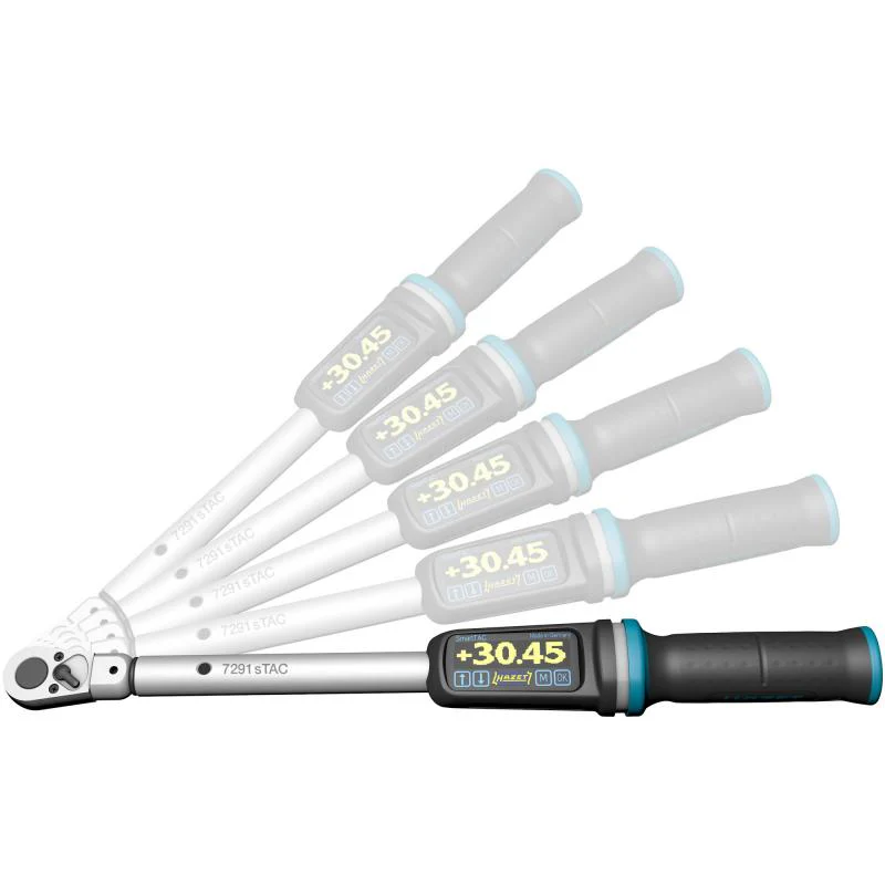 Hazet 7250-5STAC Electronic Torque Wrench with Built-In Angle Gauge, 200–1000 Nm, 20mm (3/4") Square - Image 2