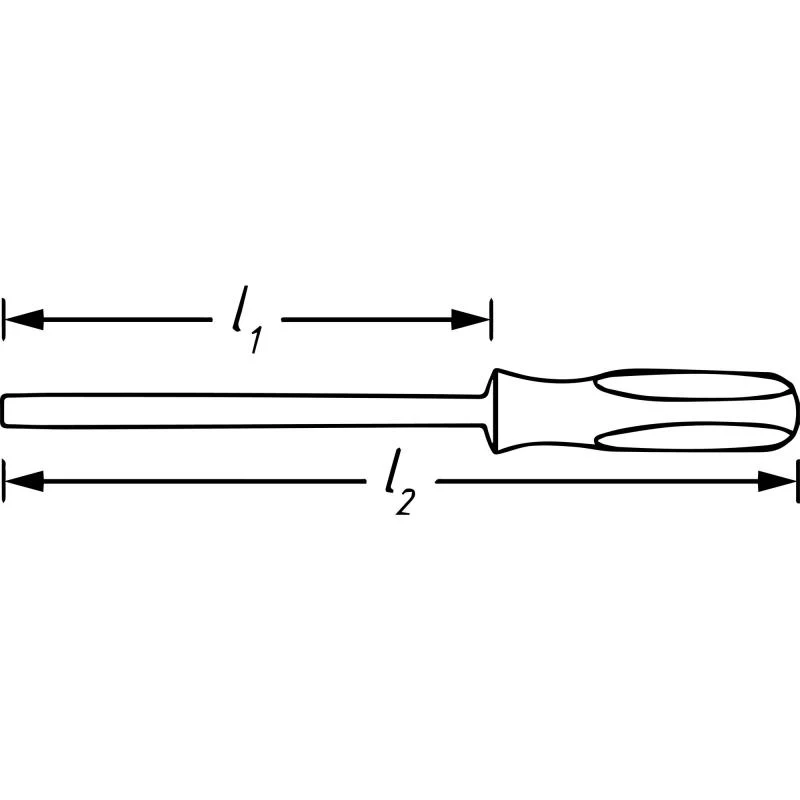 Hazet 810-PZ2 Screwdriver, Pozidriv, PZ2 - Image 2
