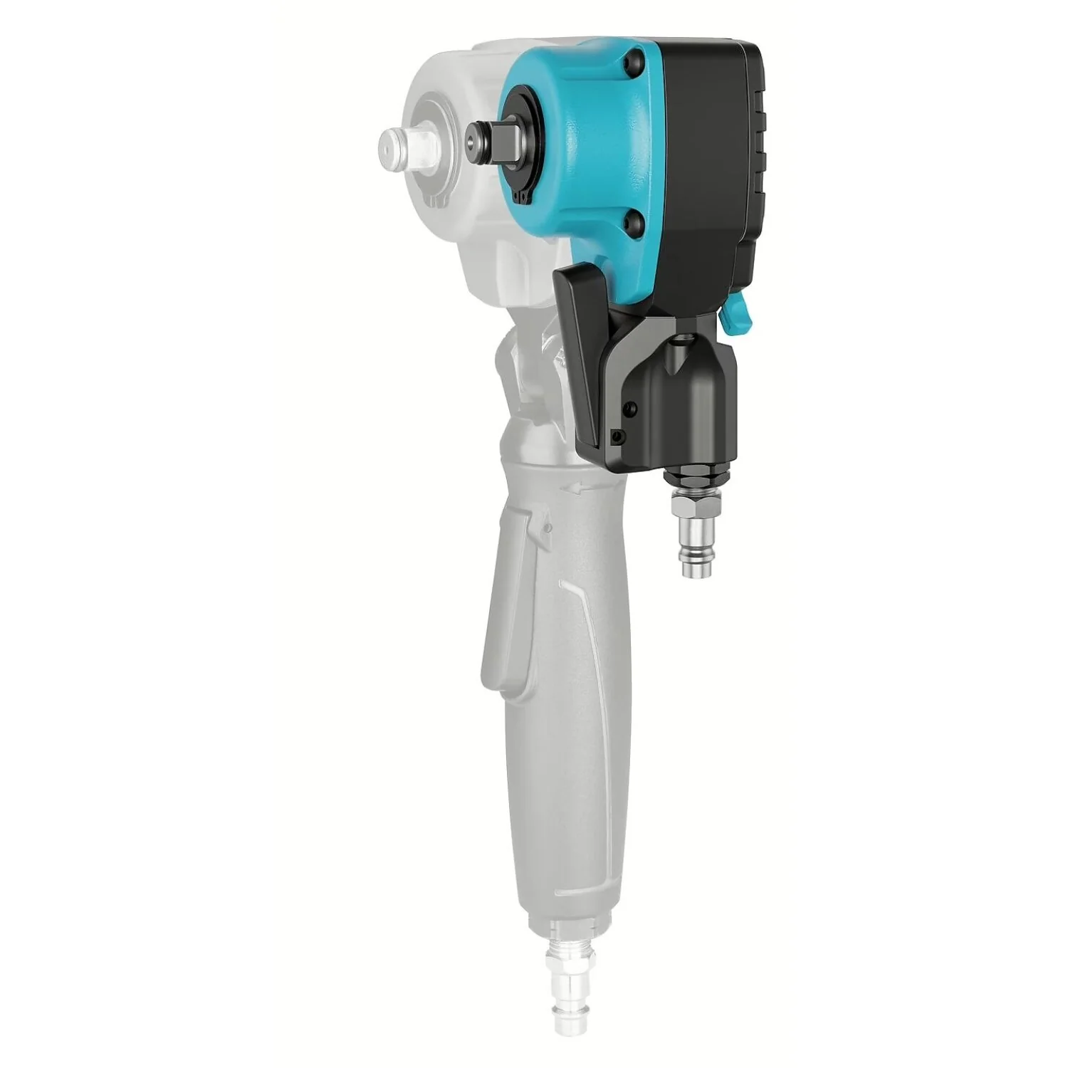Hazet 9012PTT 1/2 inch (12.5 mm) Square ∙ Solid Twin Turbo Palm Impact wrench ∙ 550 Nm - Image 5