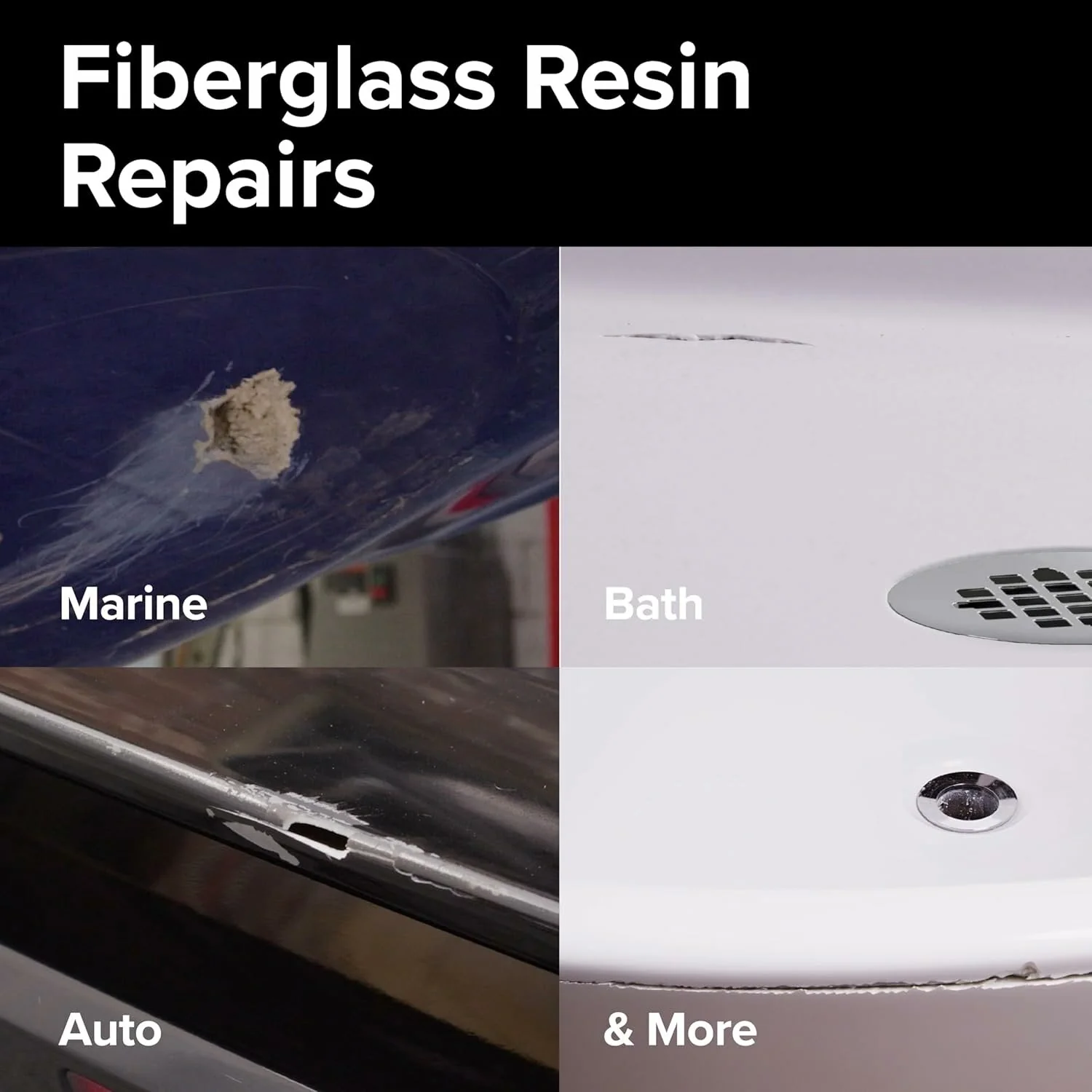 J-B Weld 40404 Fiberglass Resin, 1 Gallon - Image 3