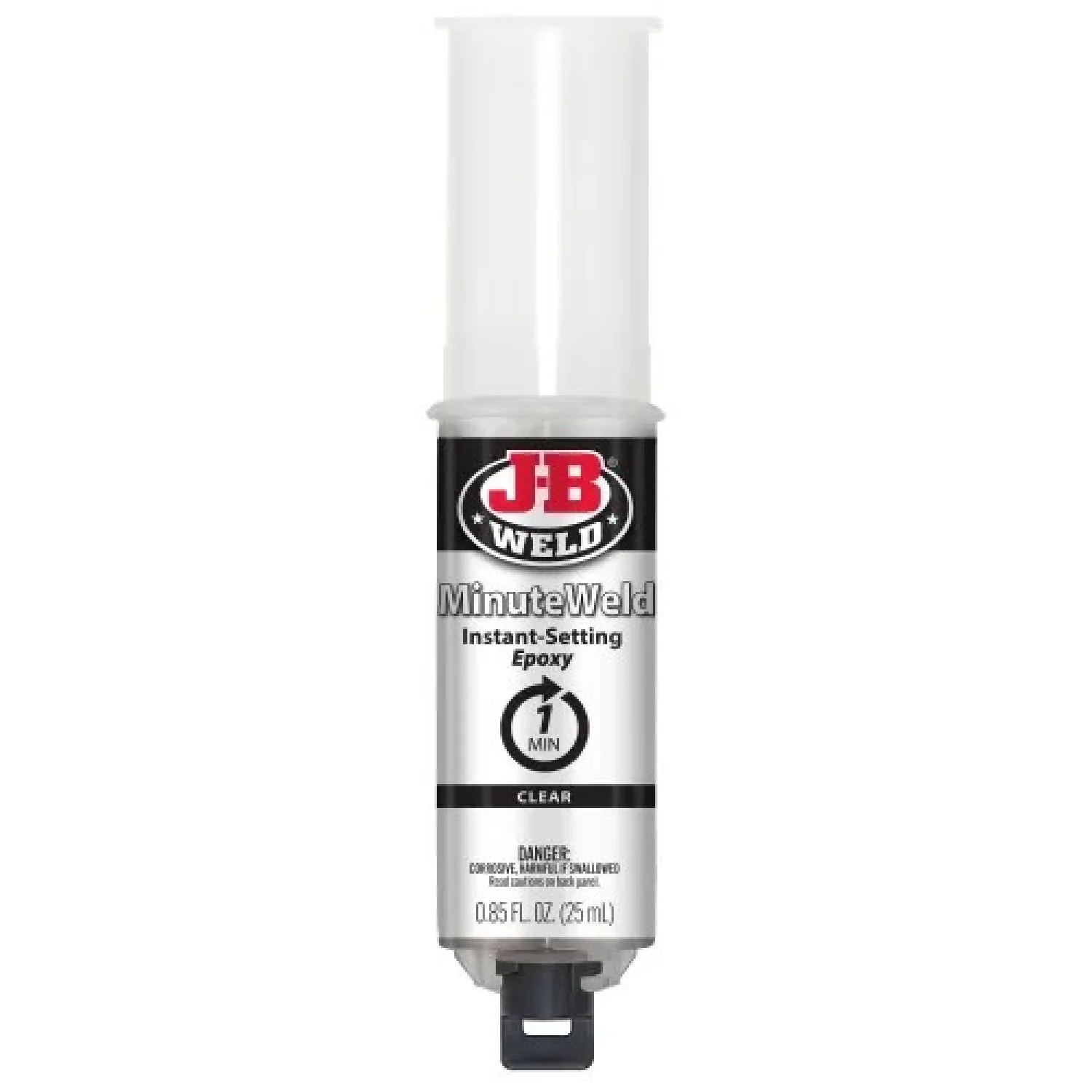J-B Weld 50101 MinuteWeld Epoxy Syringe, 25 mL - Image 2